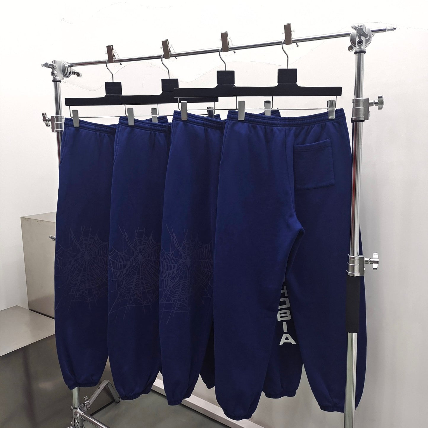 Blaue Hose