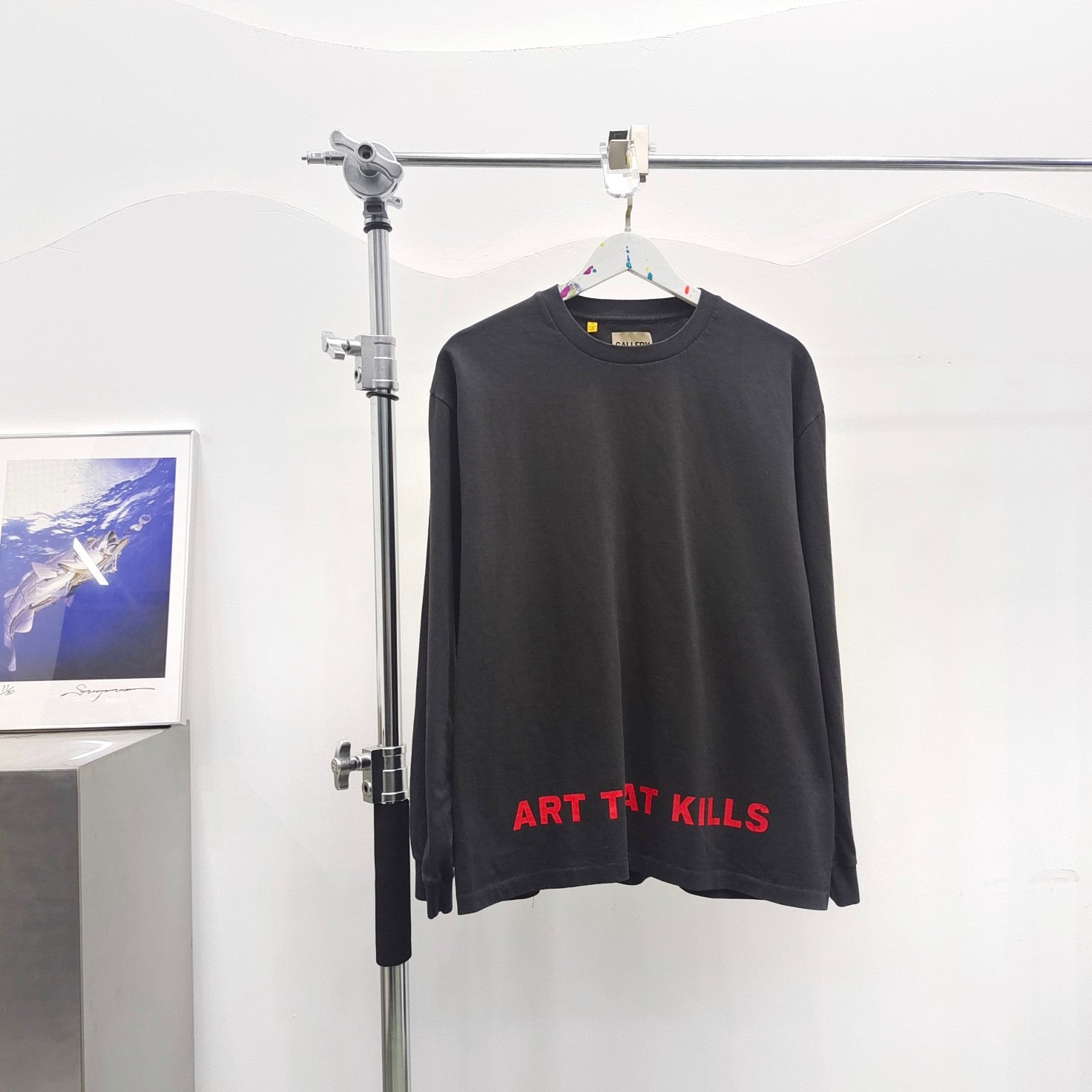 Schwarzes Sweatshirt