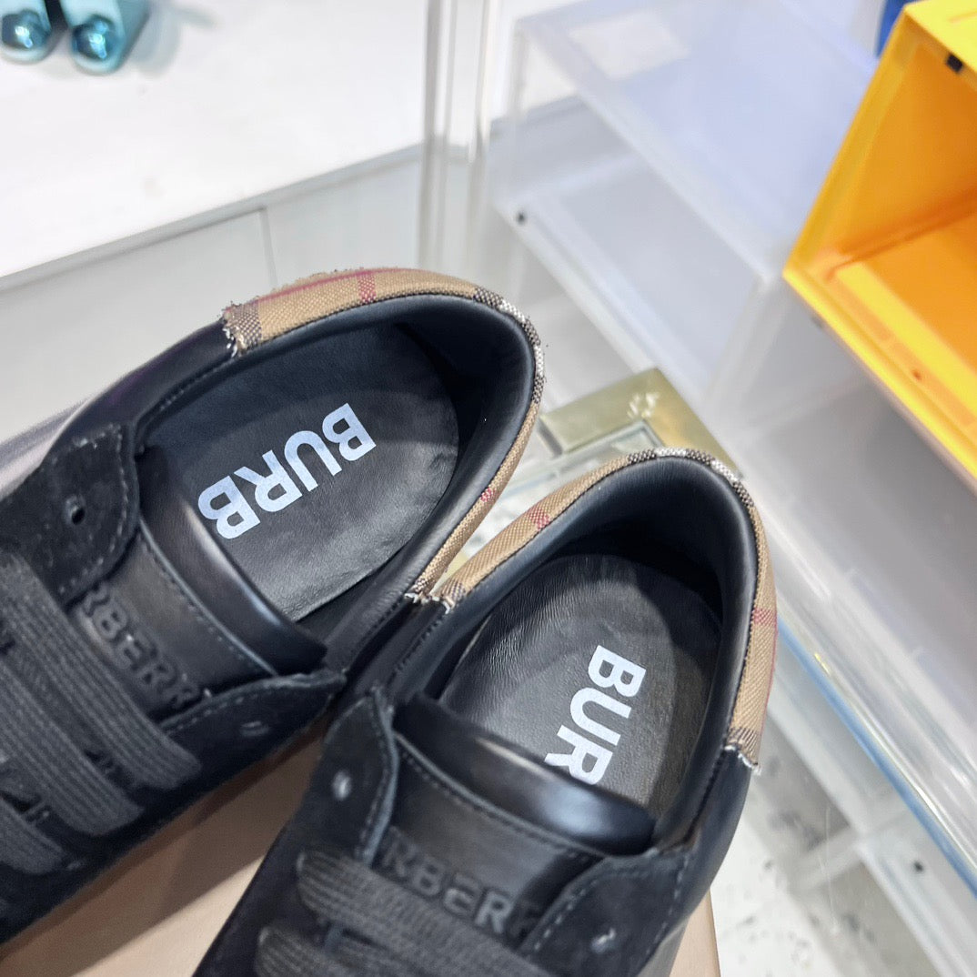 Schwarz-weiße Schuhe