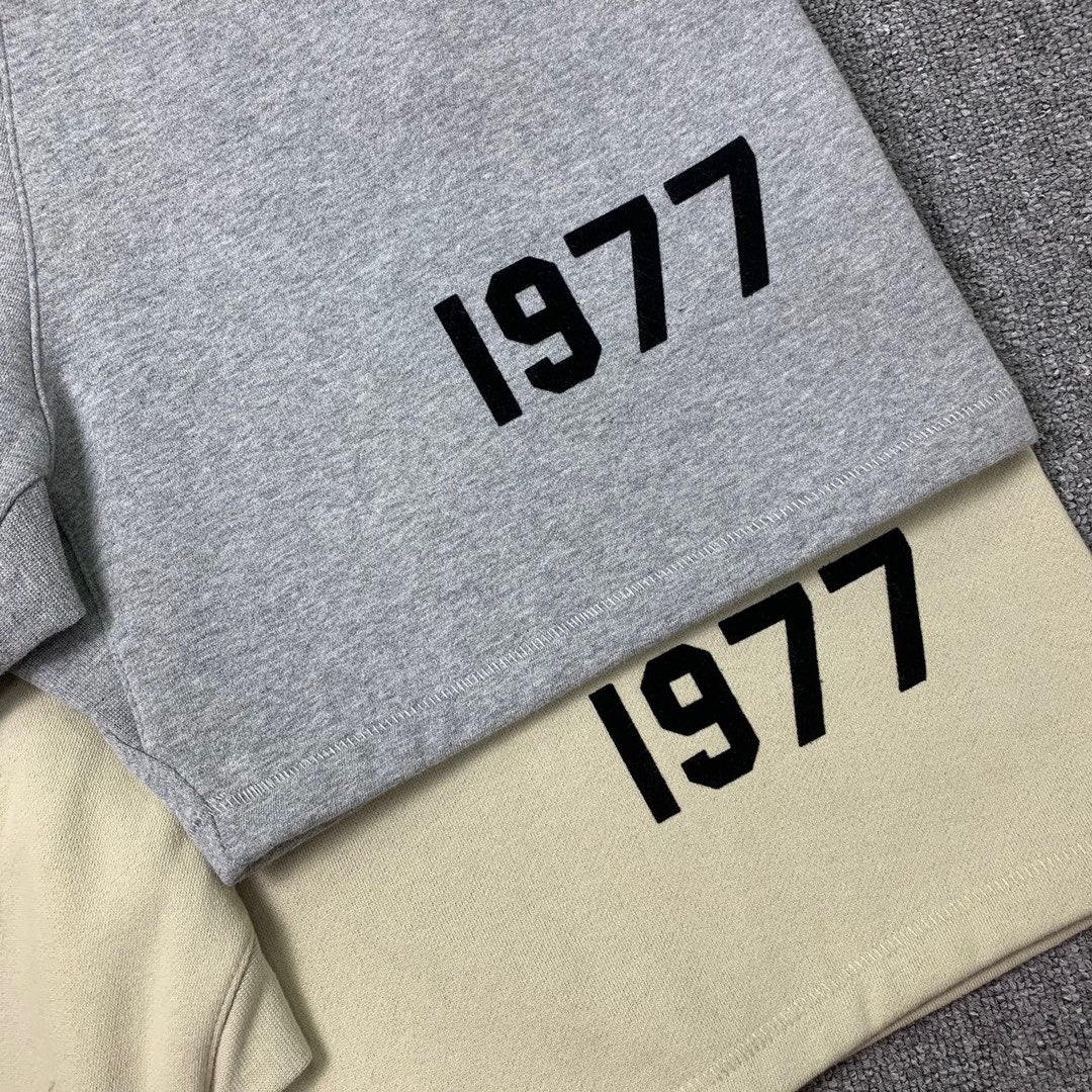 Grey and Black Shorts - FashionHype.xyz