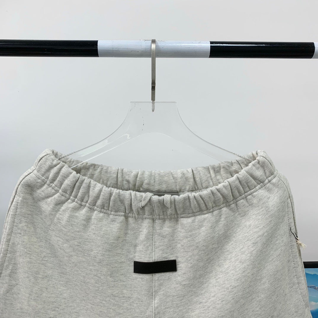 Grey and Black Shorts - FashionHype.xyz