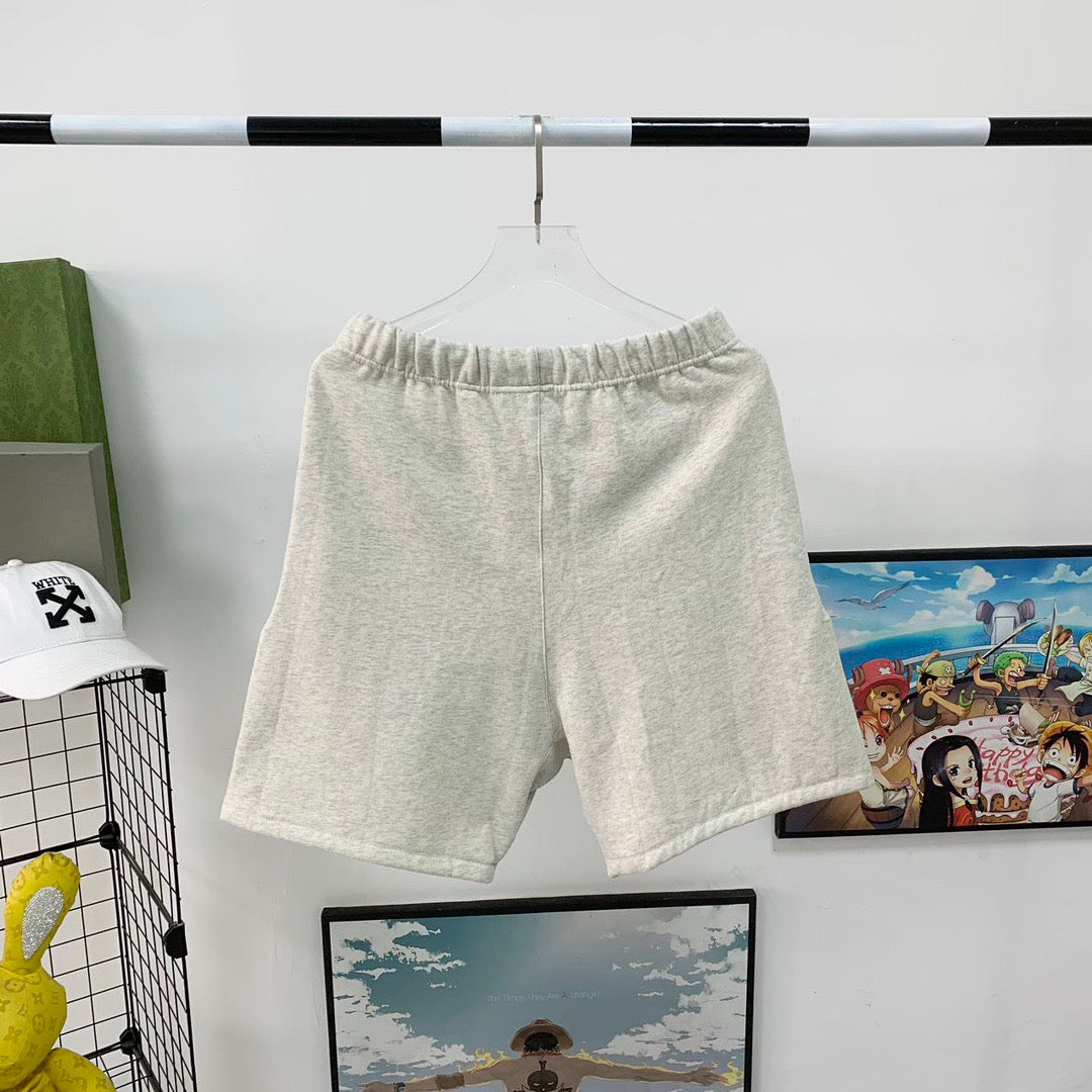 Grey and Black Shorts - FashionHype.xyz