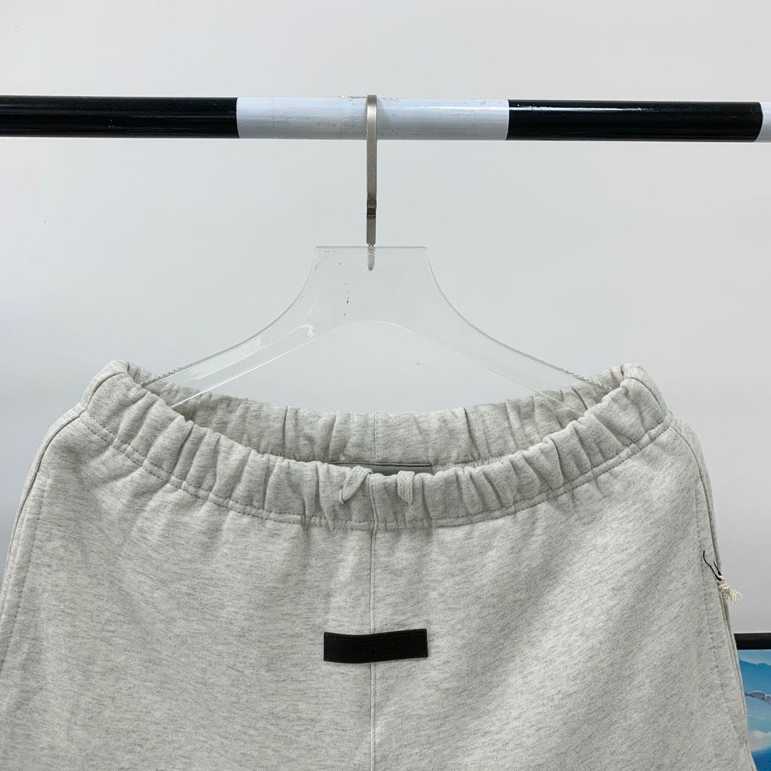 Grey and Black Shorts - FashionHype.xyz