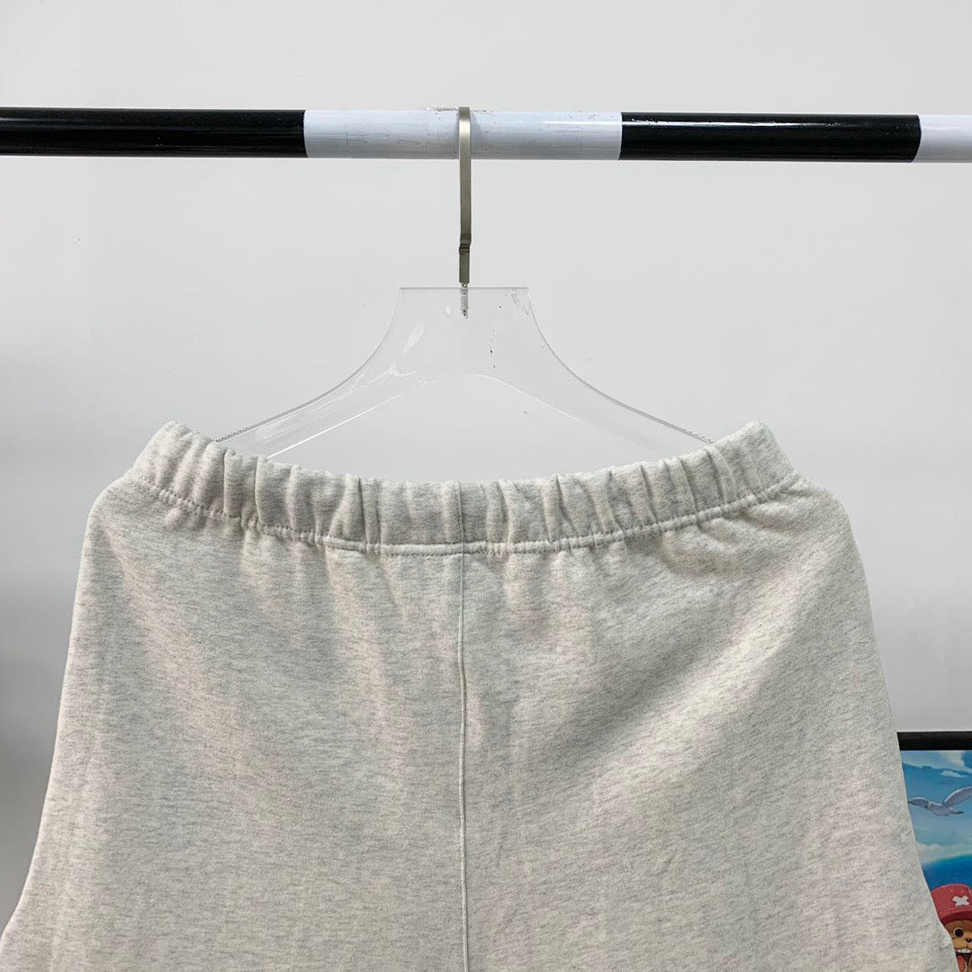 Grey and Black Shorts - FashionHype.xyz