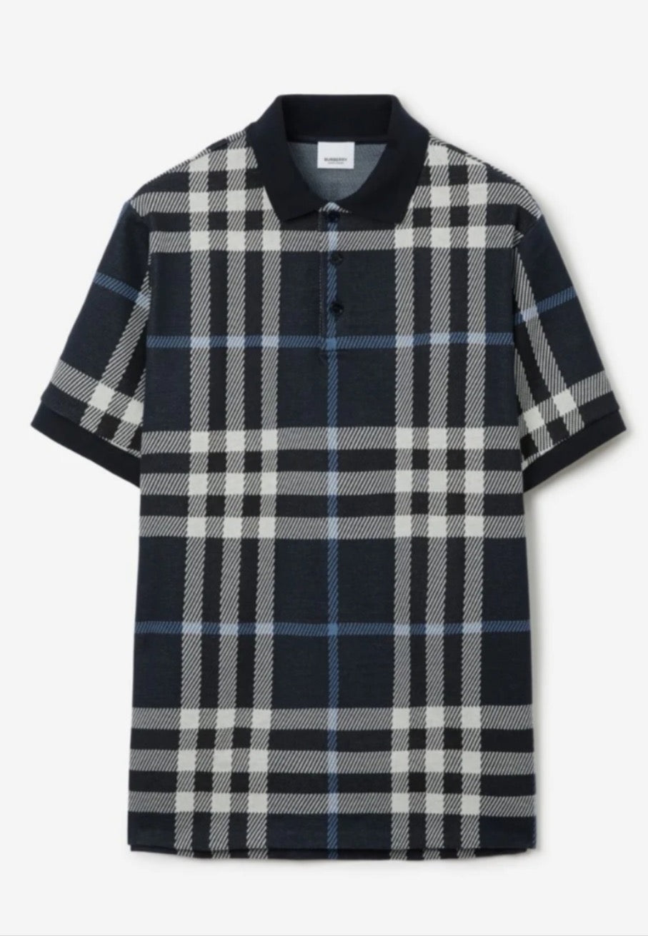 Schwarzgraues Polo