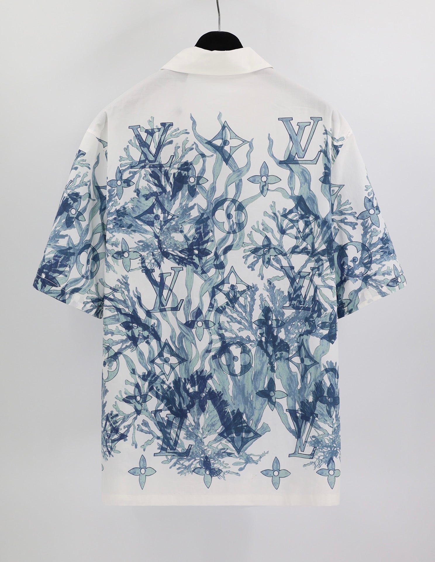 White and Blue Shirt - Size M
