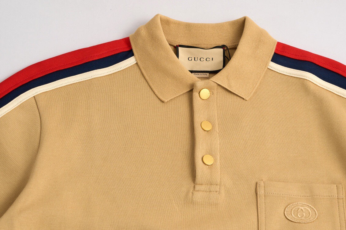 Black and Brown Polo - FashionHype.xyz