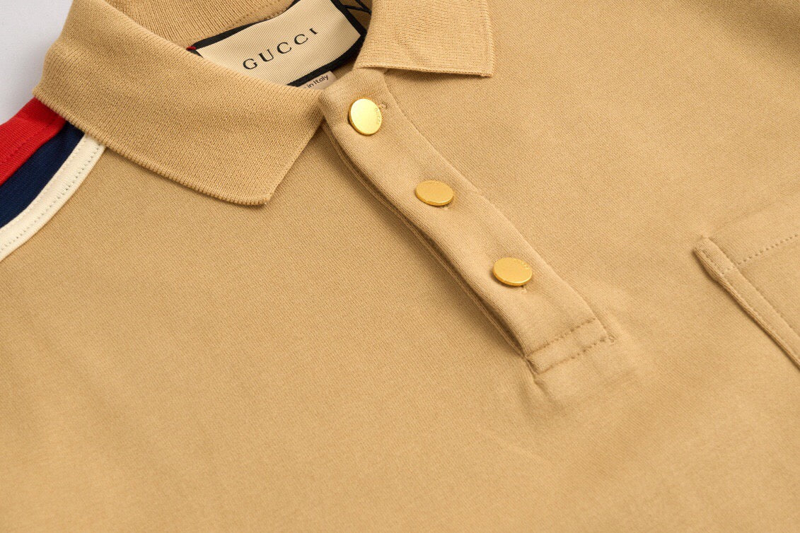 Black and Brown Polo - FashionHype.xyz