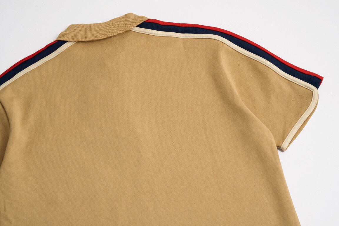 Black and Brown Polo - FashionHype.xyz