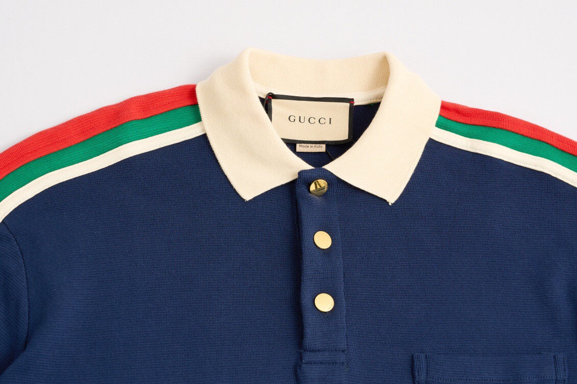 Black and Brown Polo - FashionHype.xyz