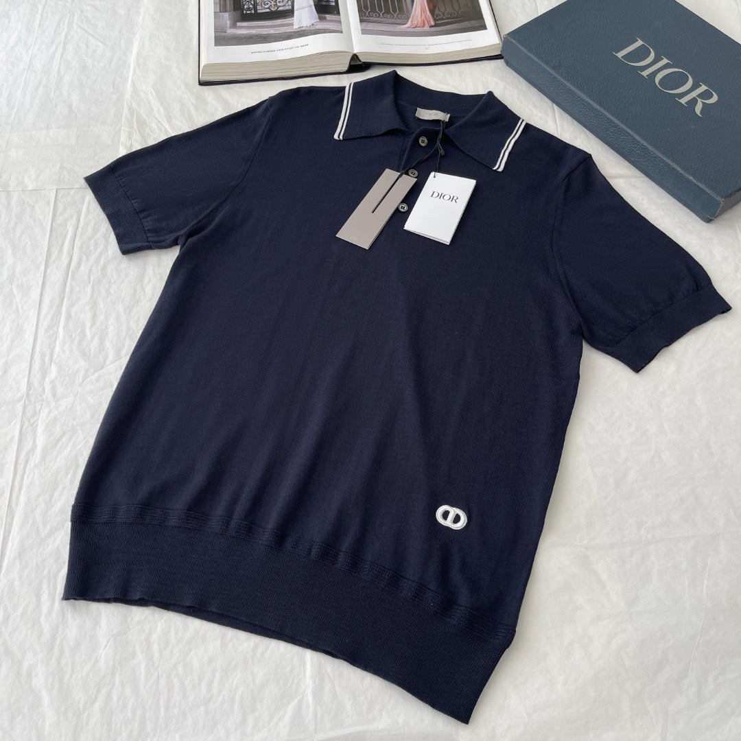Schwarzes Polo