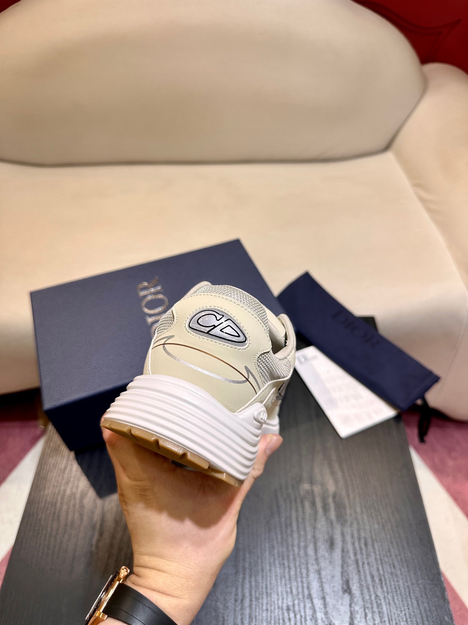 Mehrfarbige Schuhe