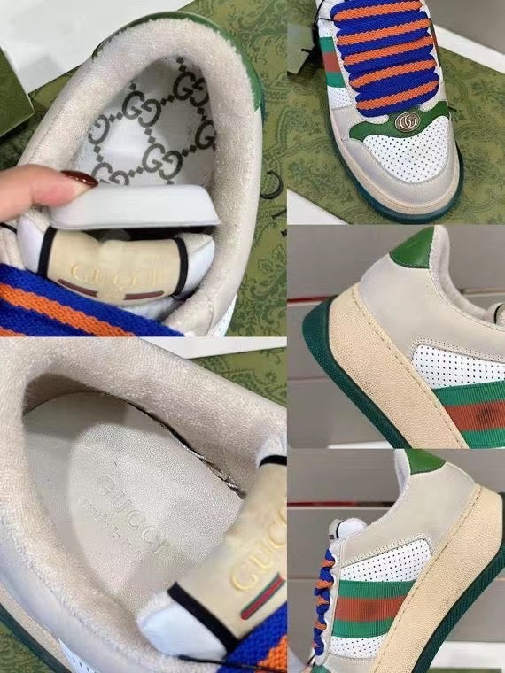 Mehrfarbige Schuhe