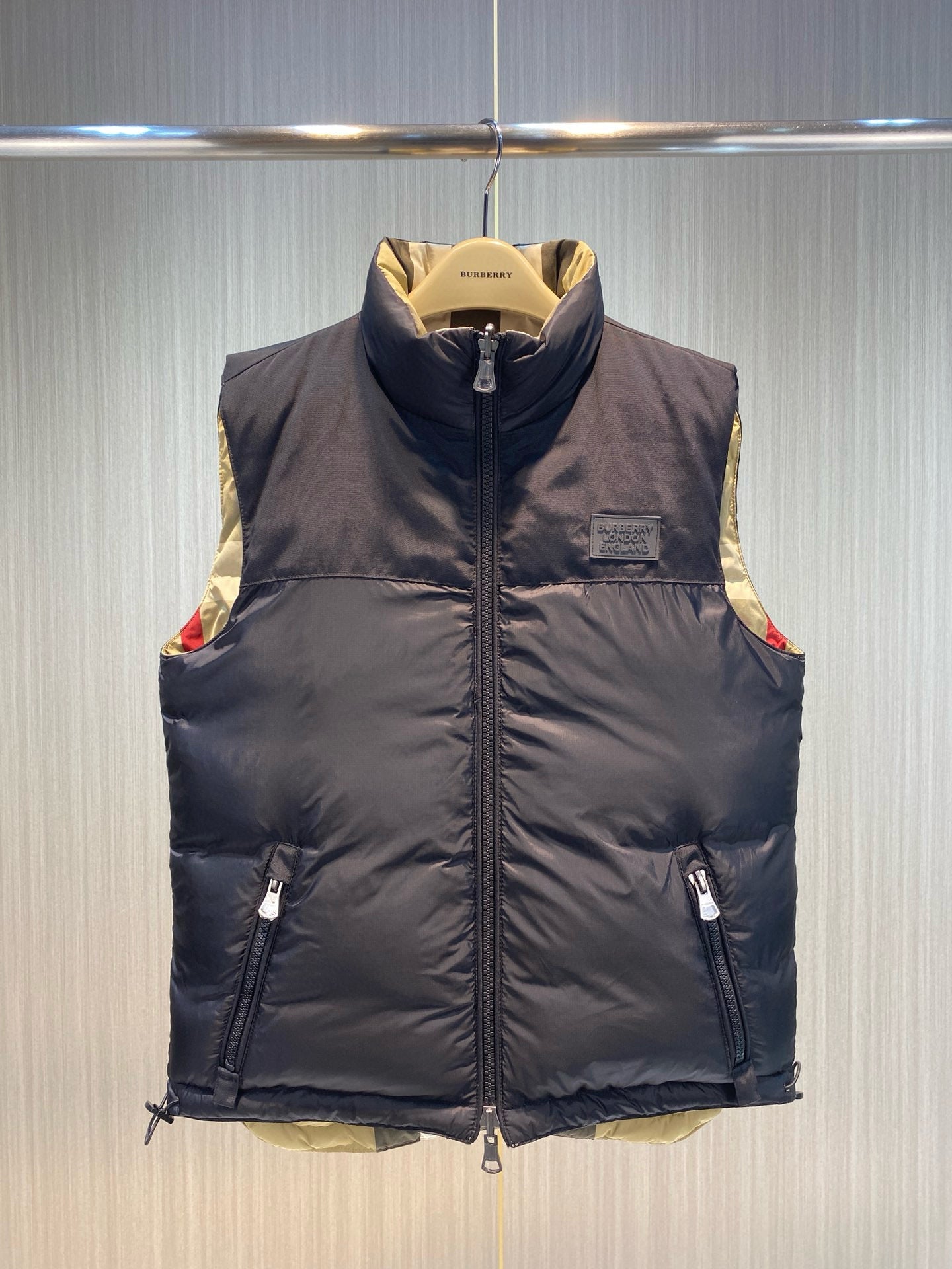 Reversible Brown-Black Vest- Size XL