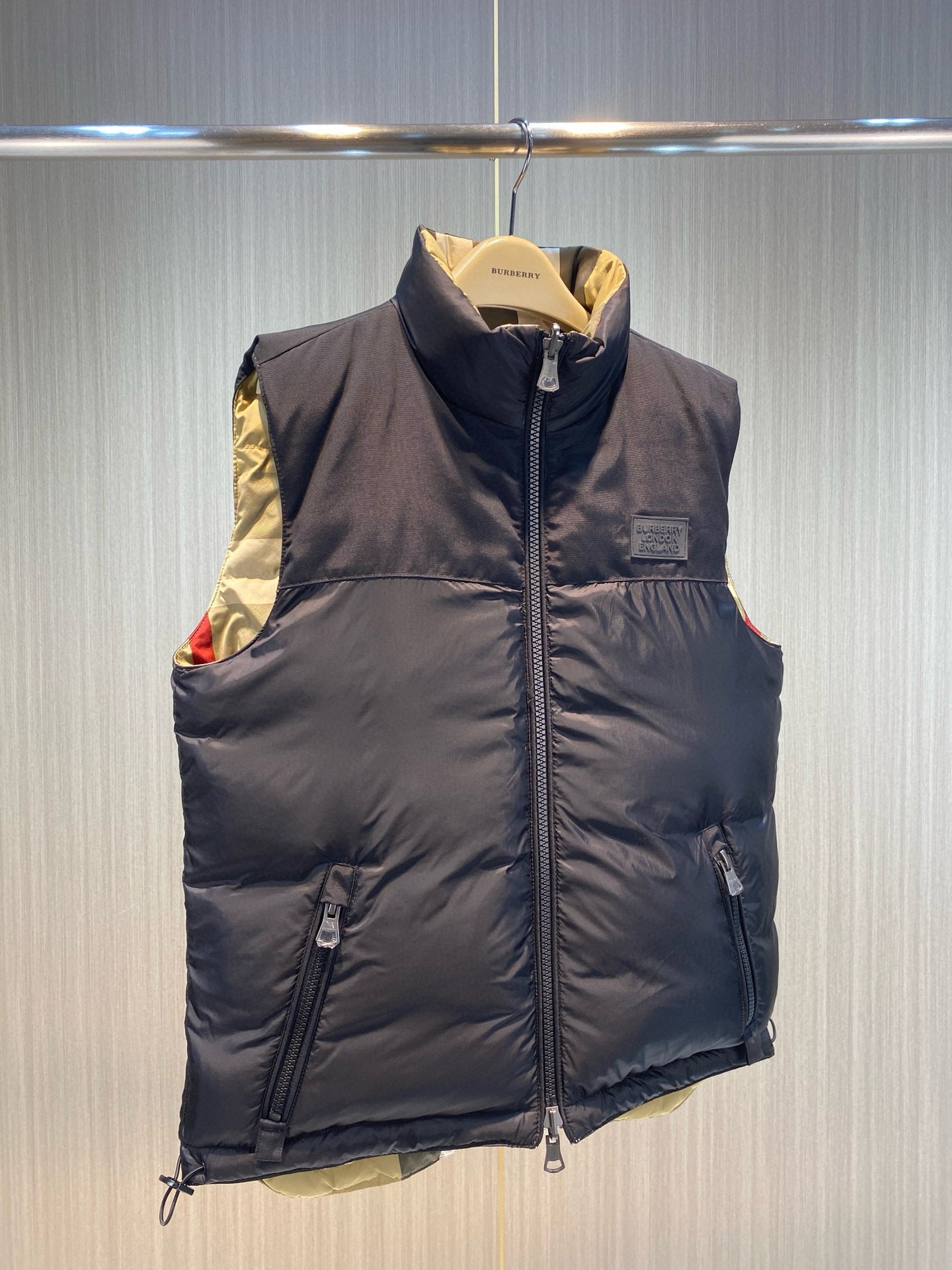 Reversible Brown-Black Vest- Size XL