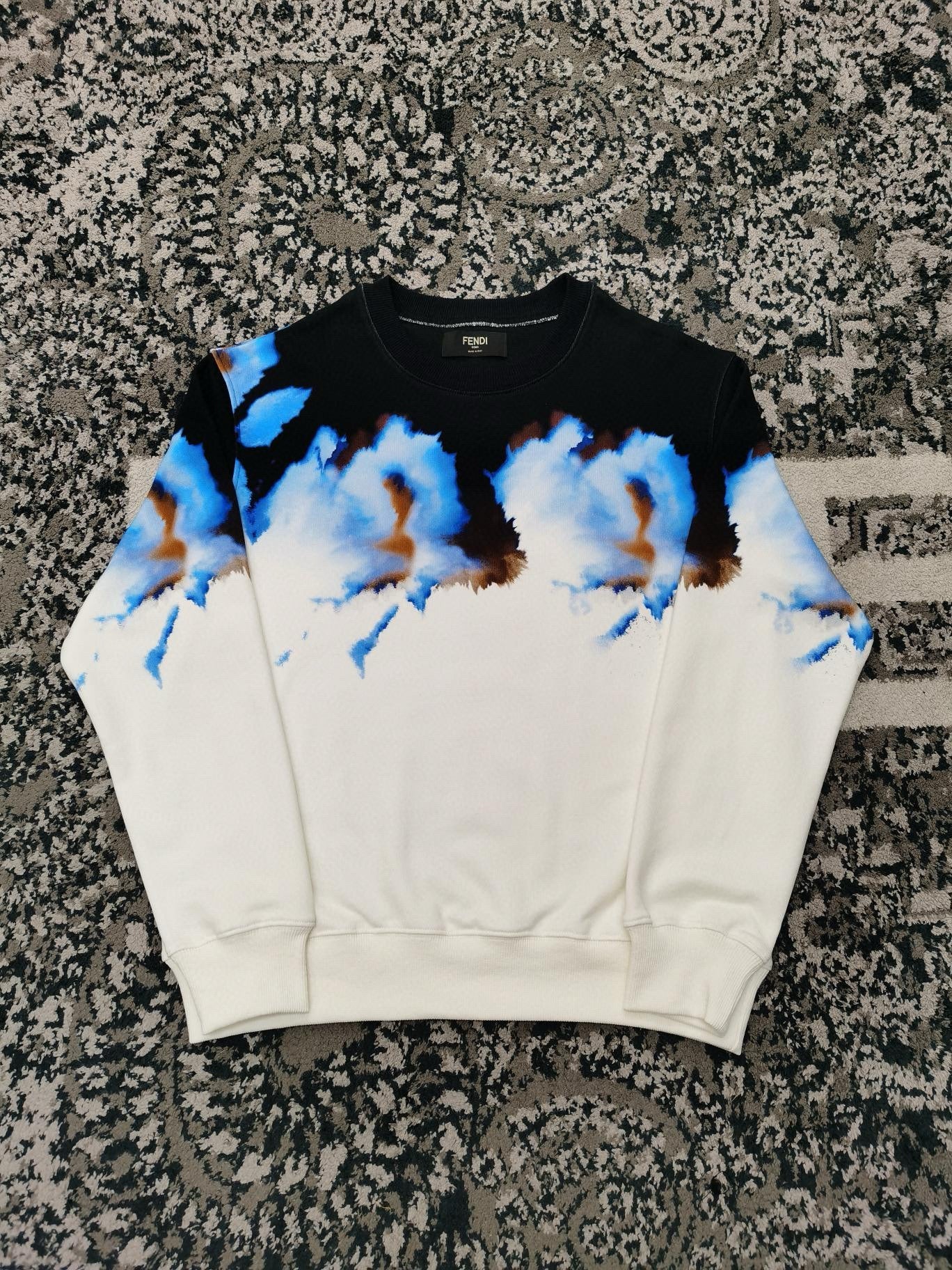 Mehrfarbiges Jersey - Größe L