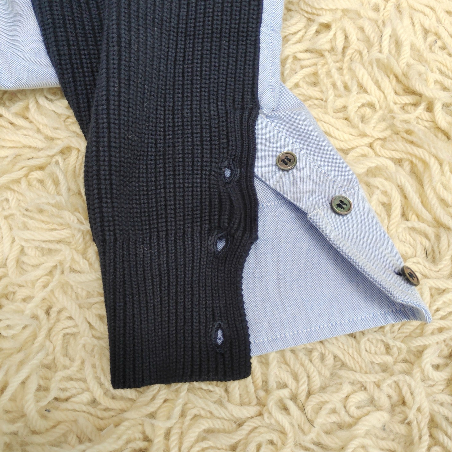 Black and Black grey Jacket - FashionHype.xyz
