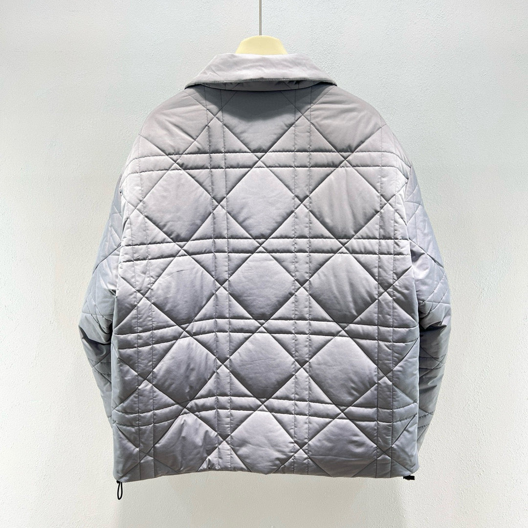 Silbergraue Jacke