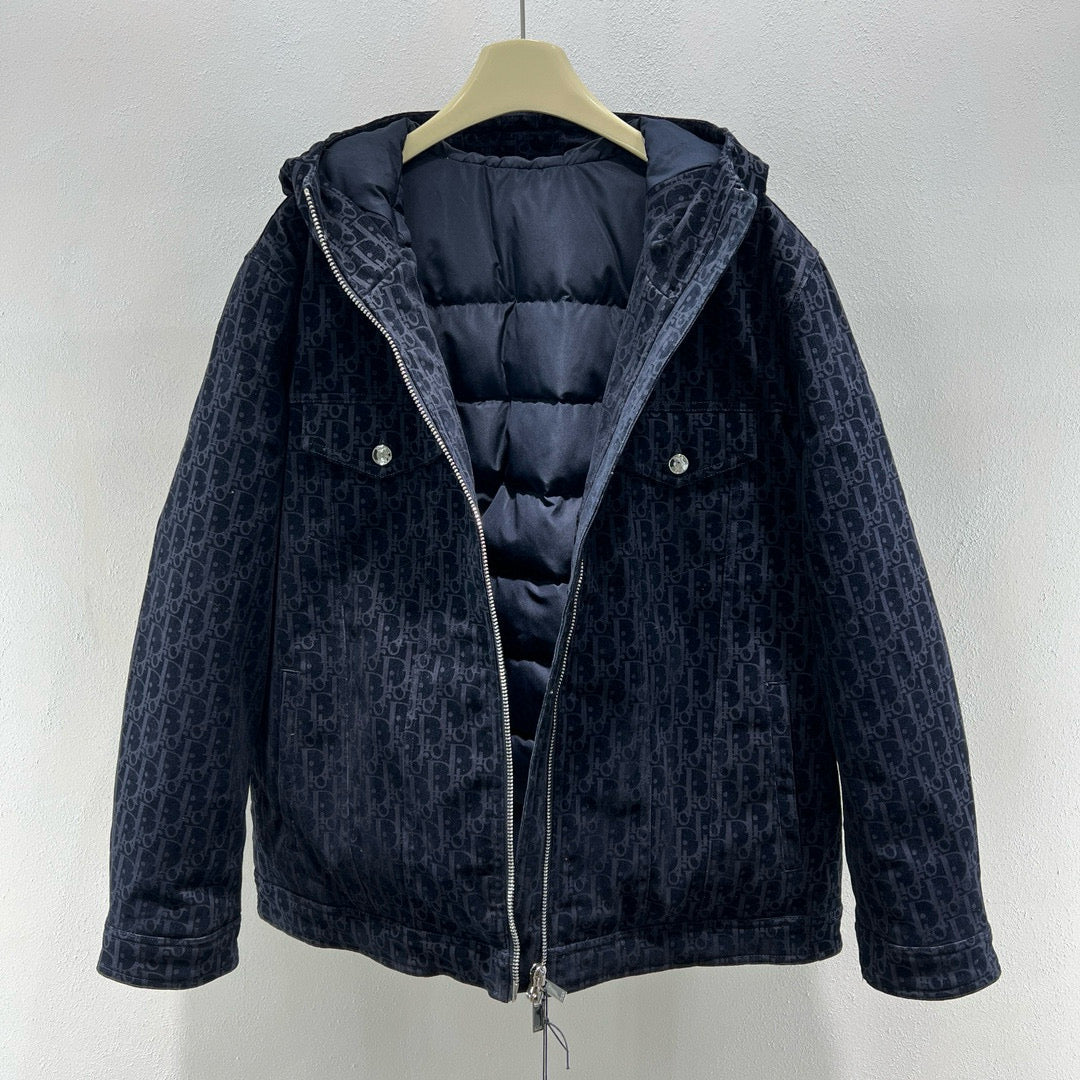 Dunkelblaue Jacke