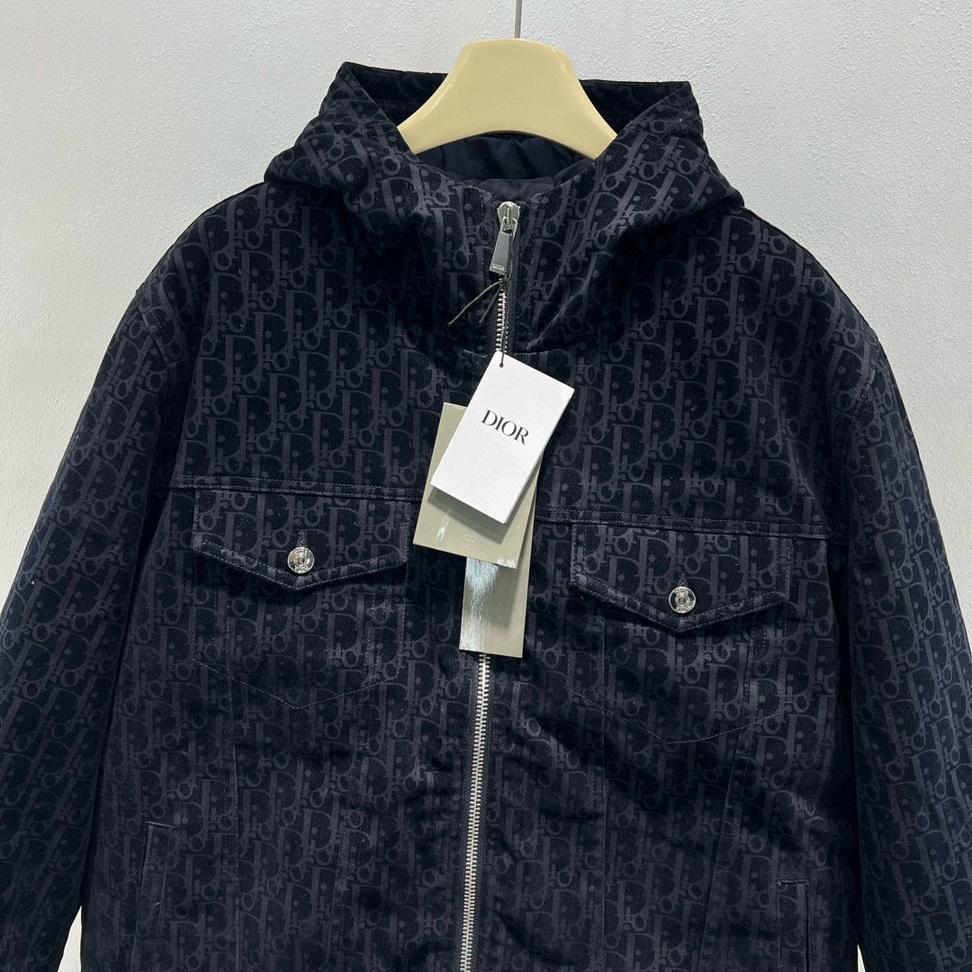 Dunkelblaue Jacke