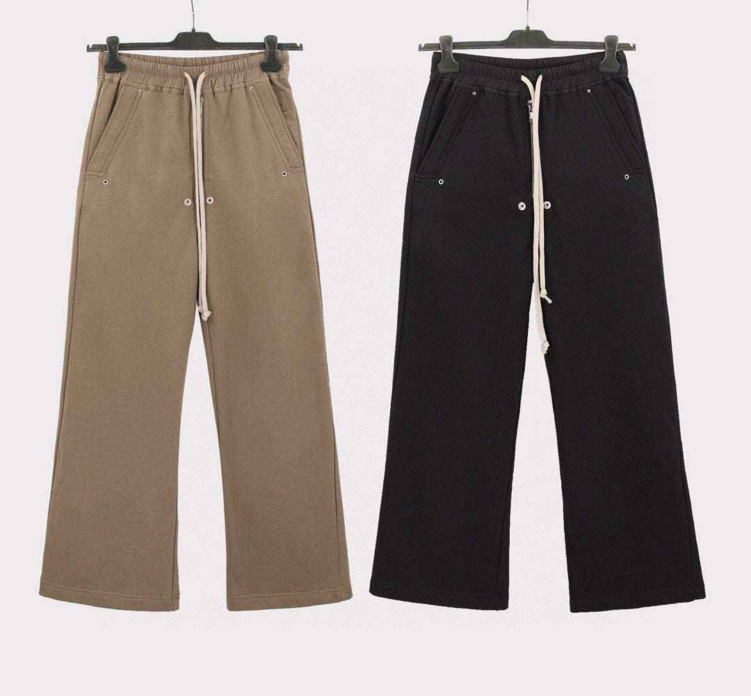 Schwarze und graue Hose