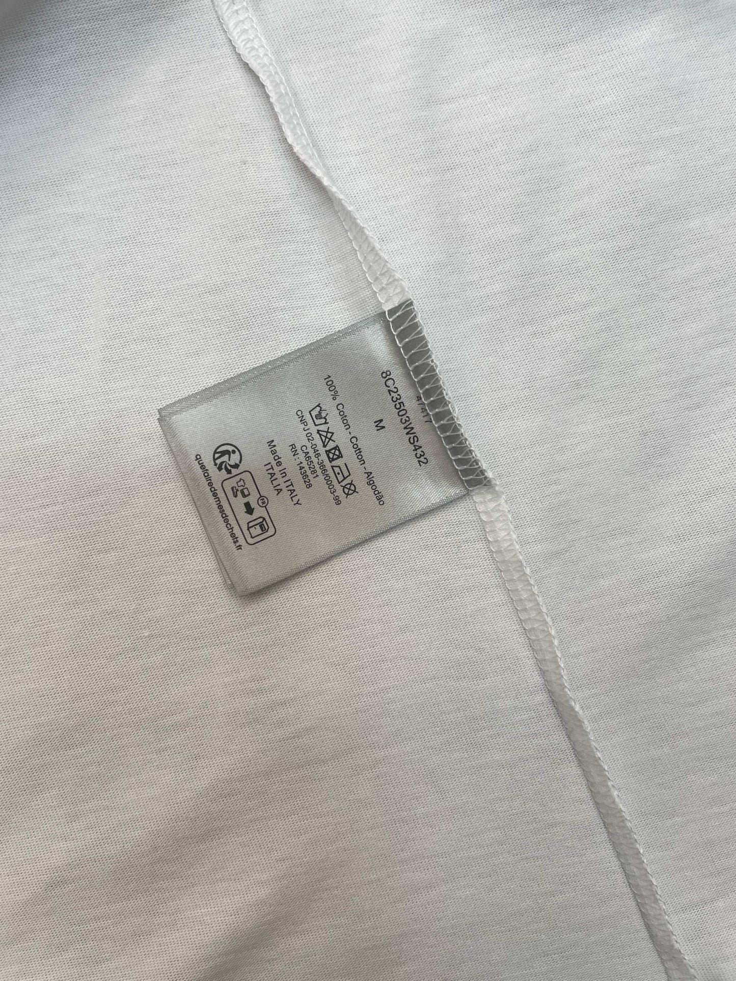 Weißes T-Shirt - Größe XL