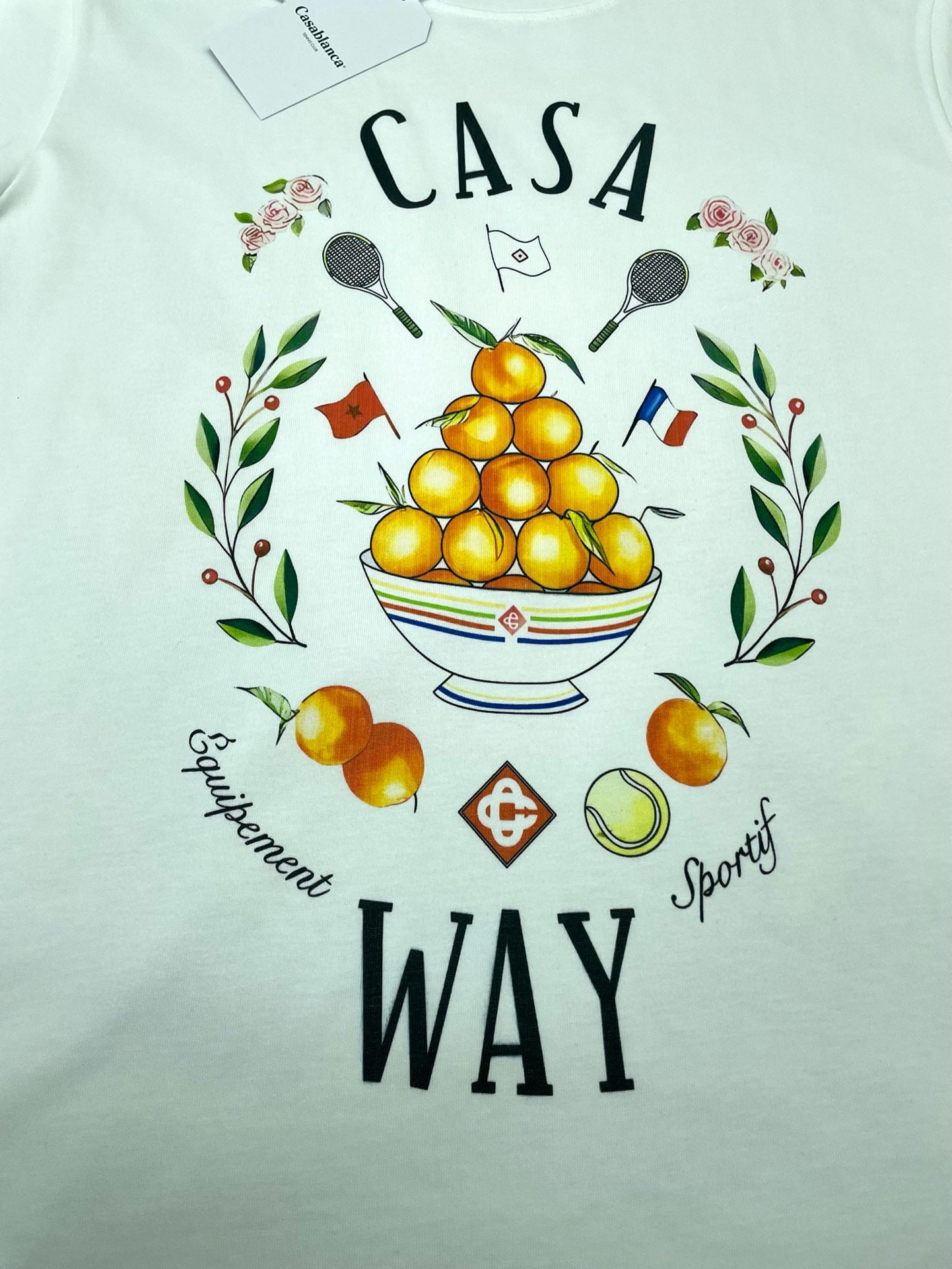 White T-shirt - FashionHype.xyz