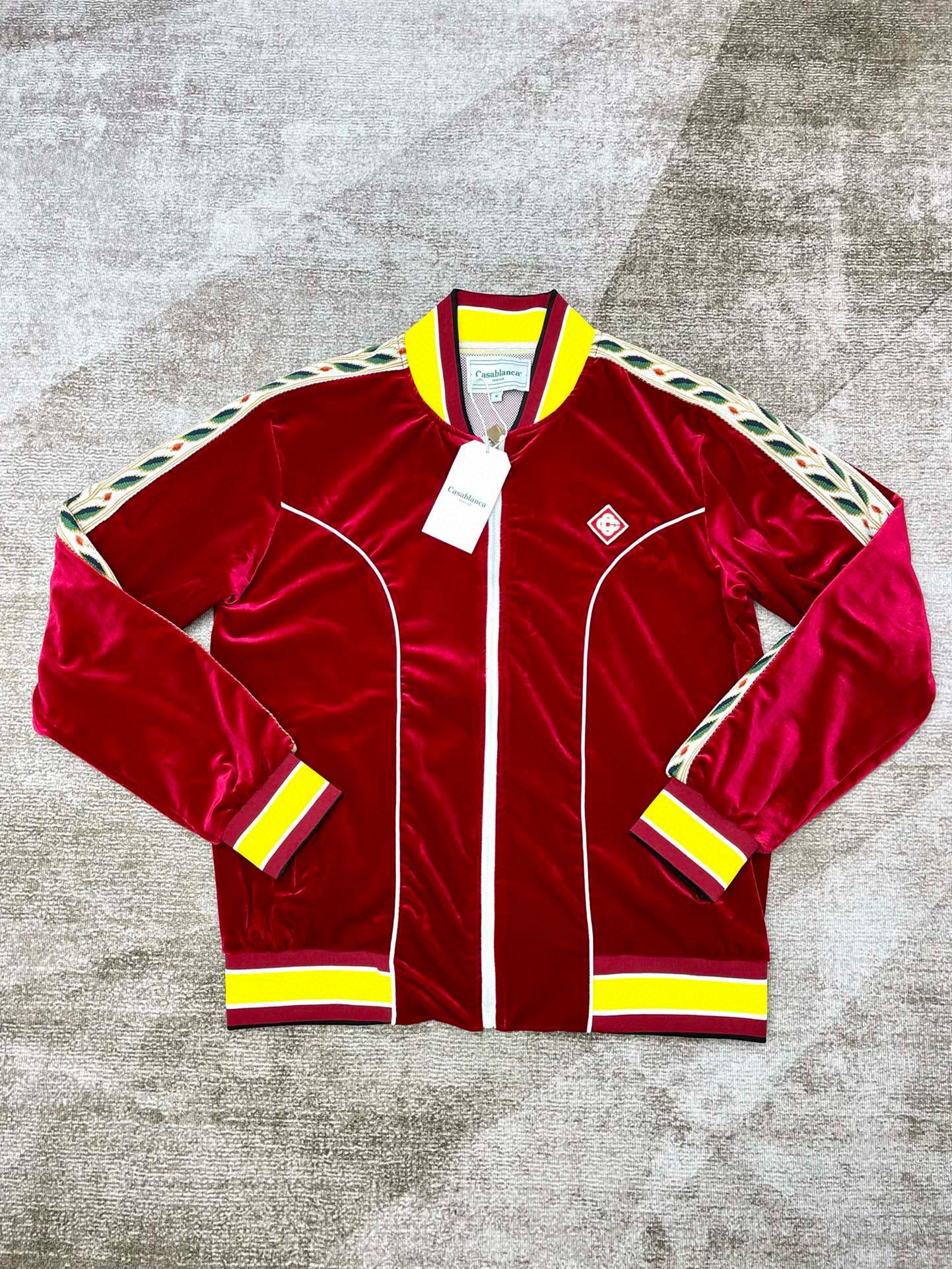 Mehrfarbige Jacke