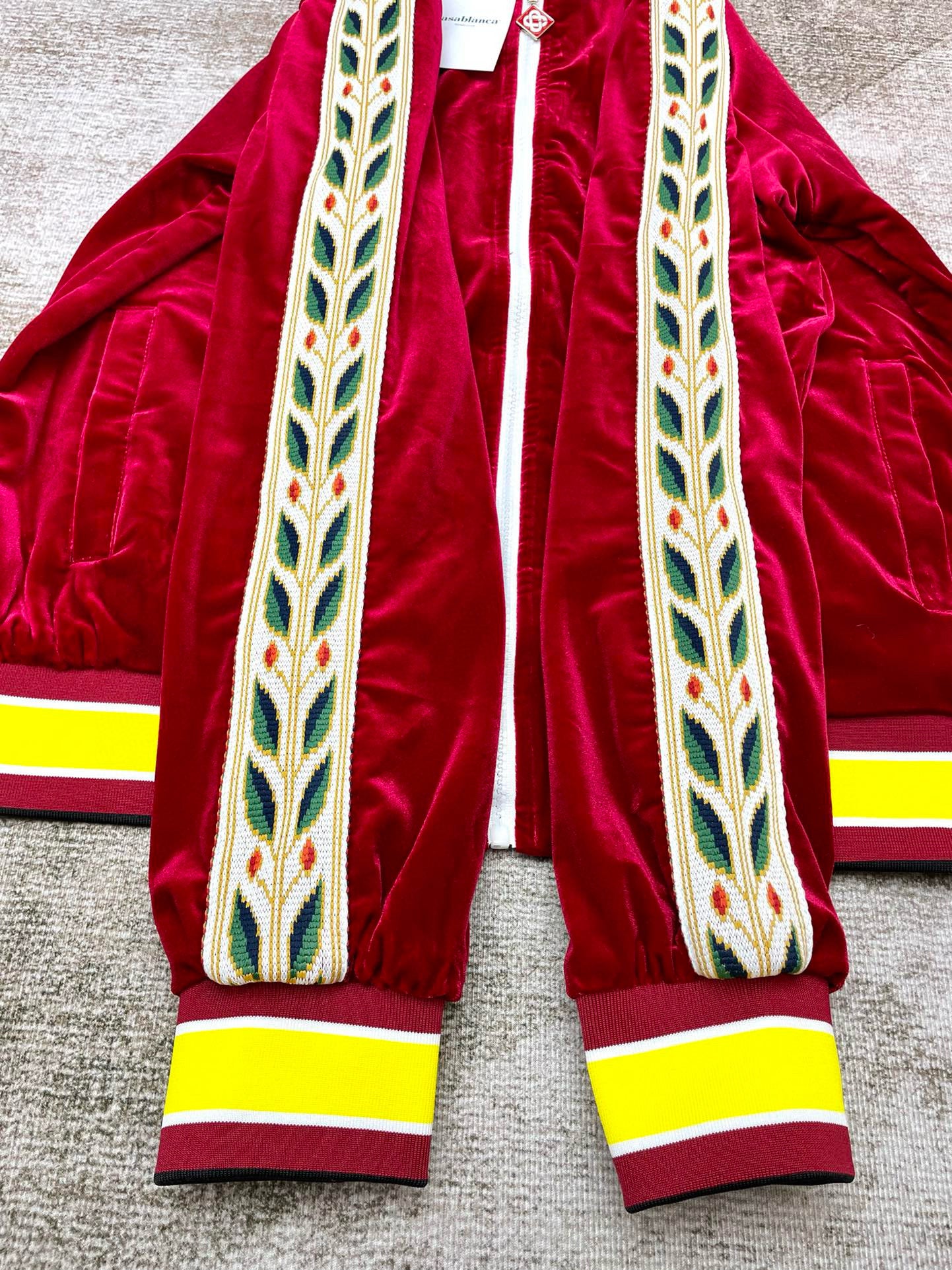 Mehrfarbige Jacke