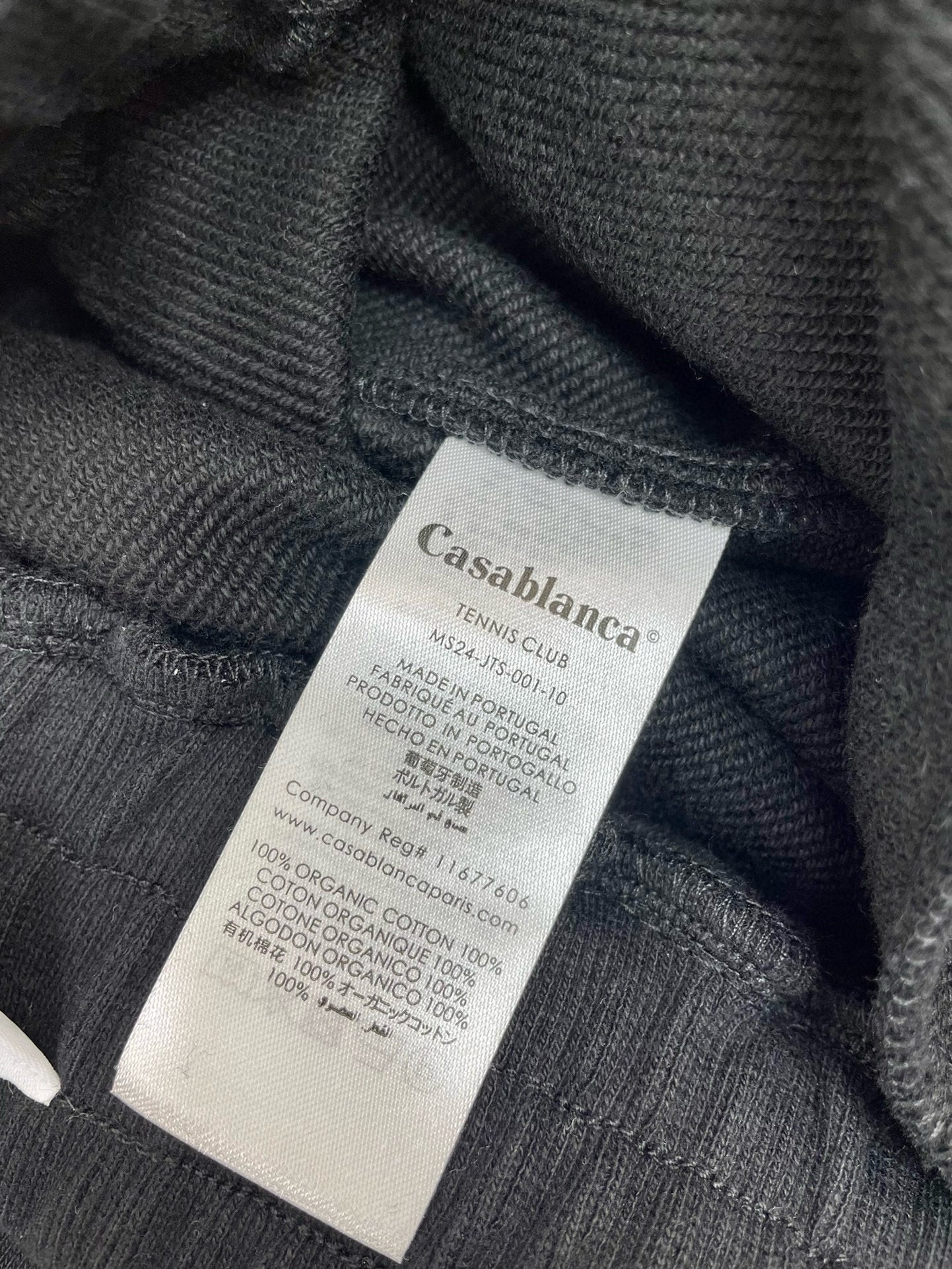 Grüne und schwarze Hose