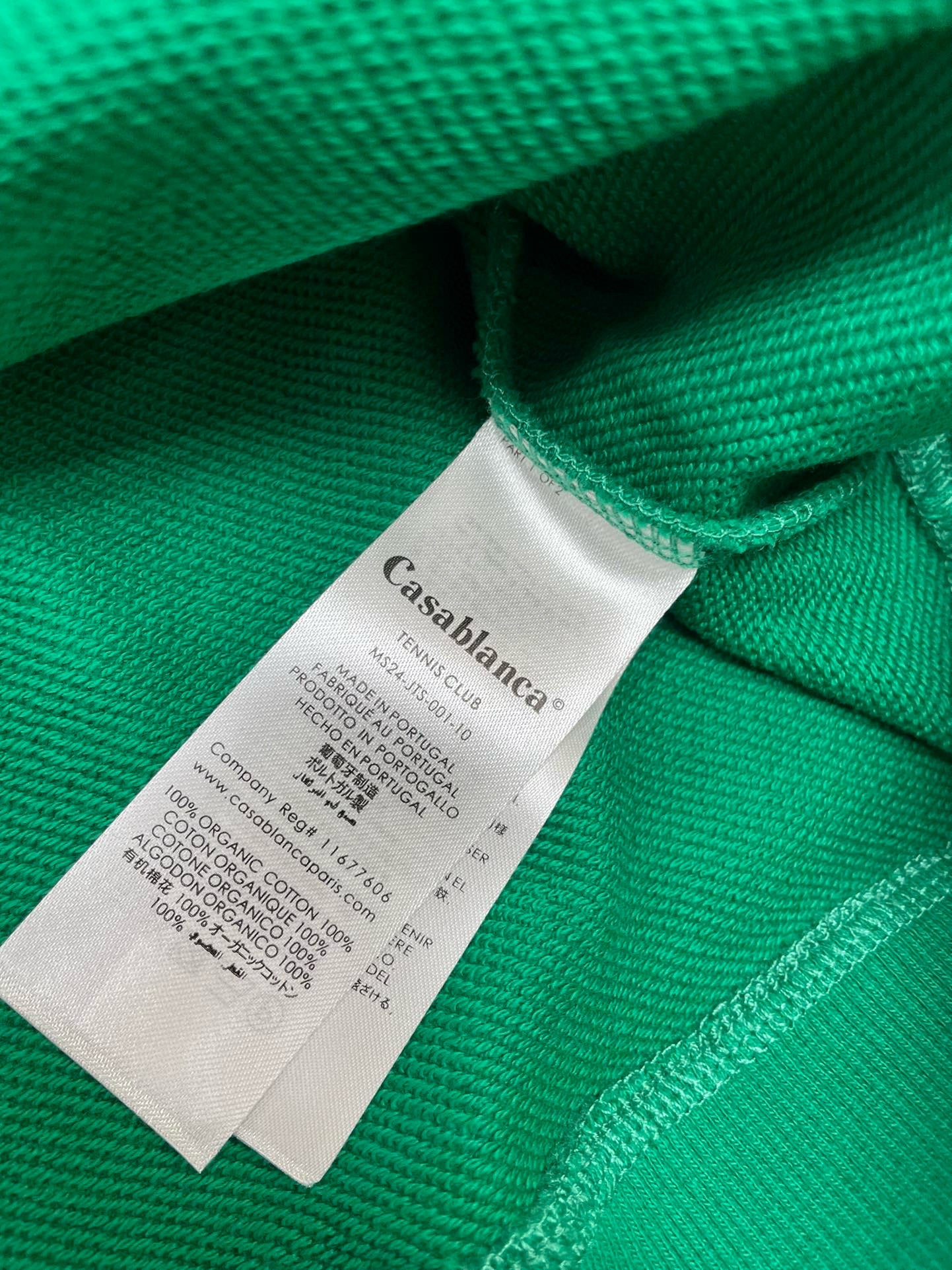 Grünes und schwarzes Sweatshirt