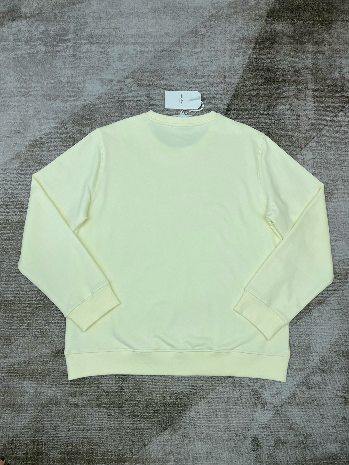 Sweatshirt in Himmelblau und Hellrosa