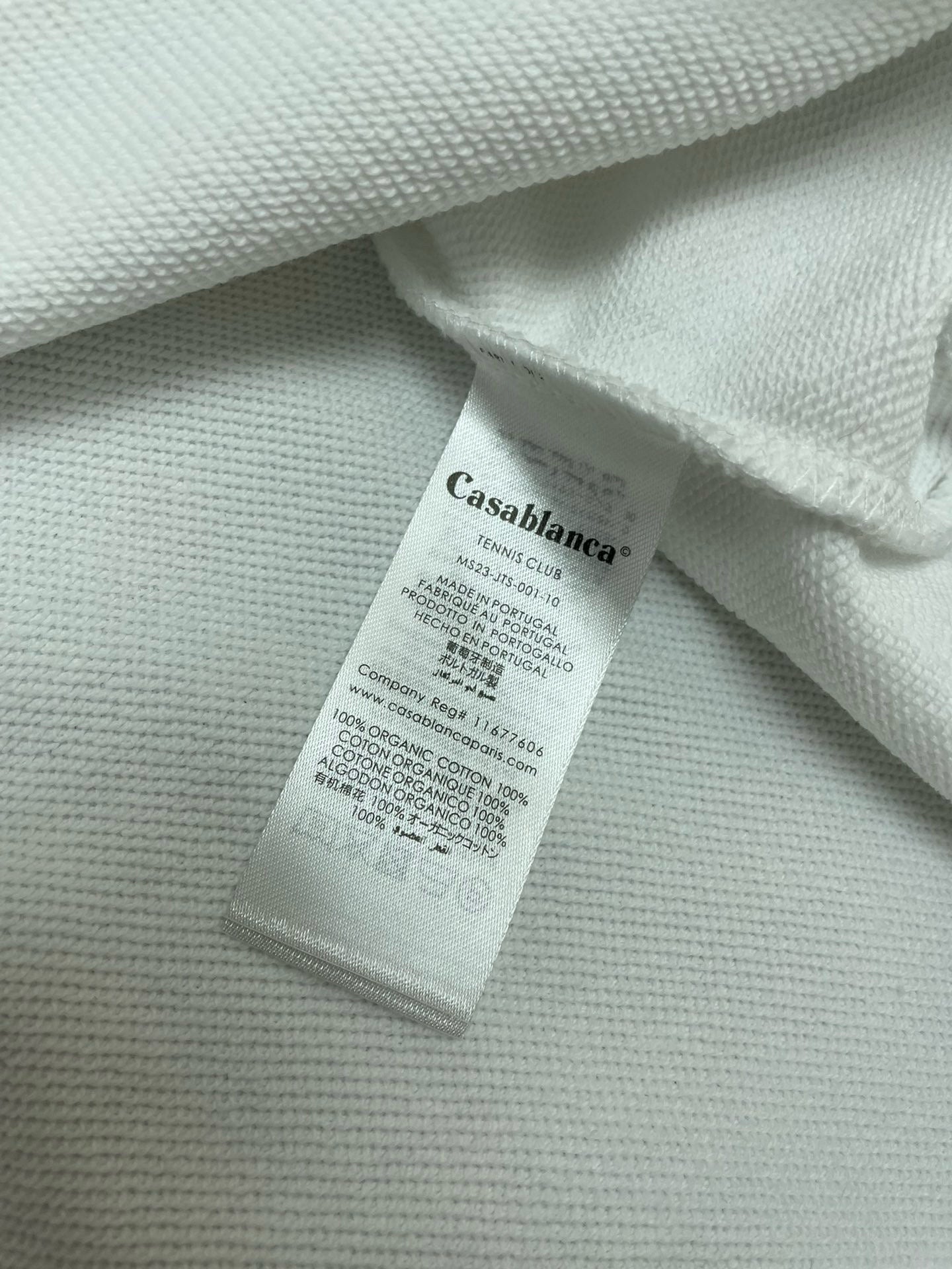 Weißes Sweatshirt