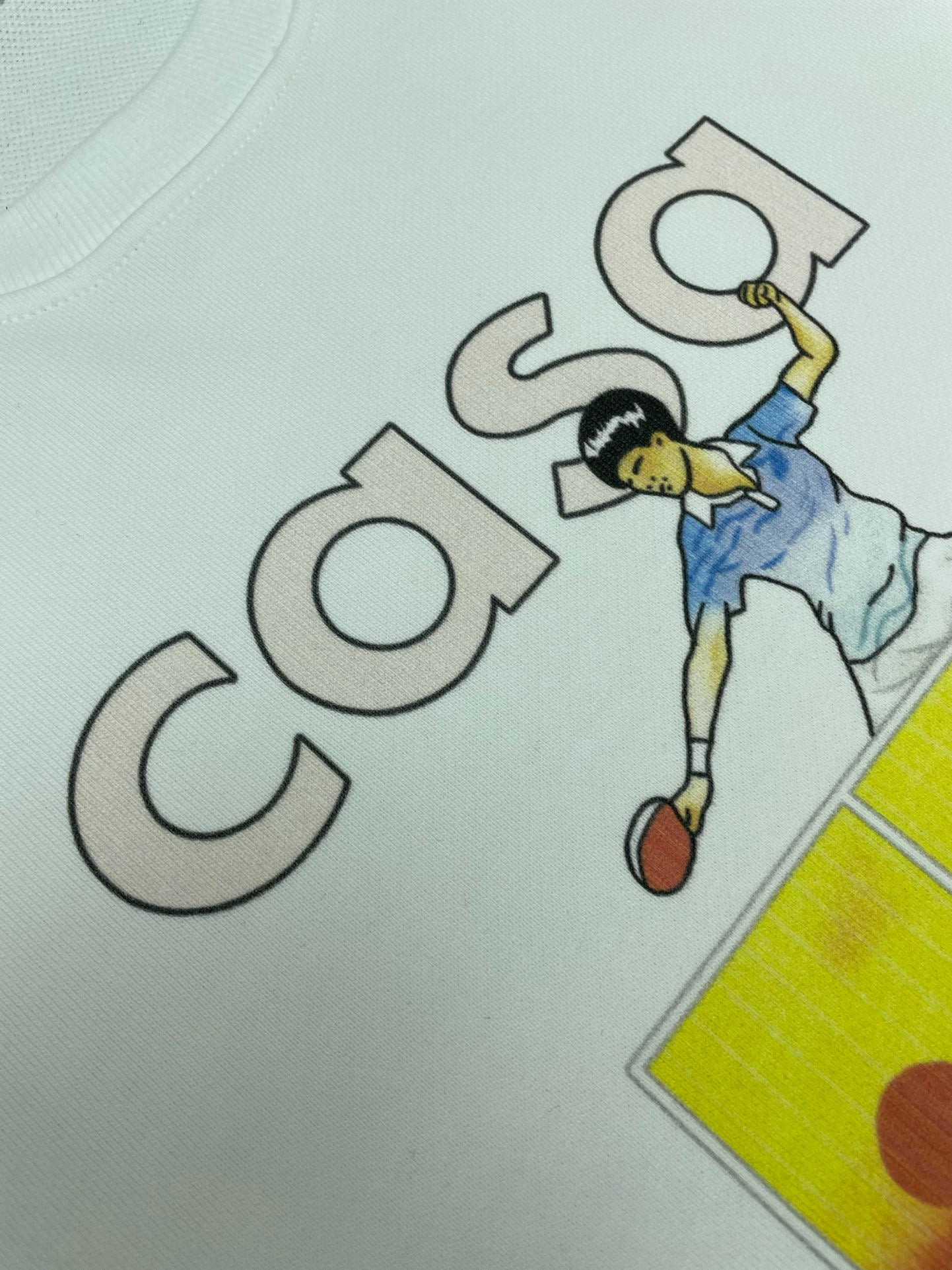 Weißes Sweatshirt