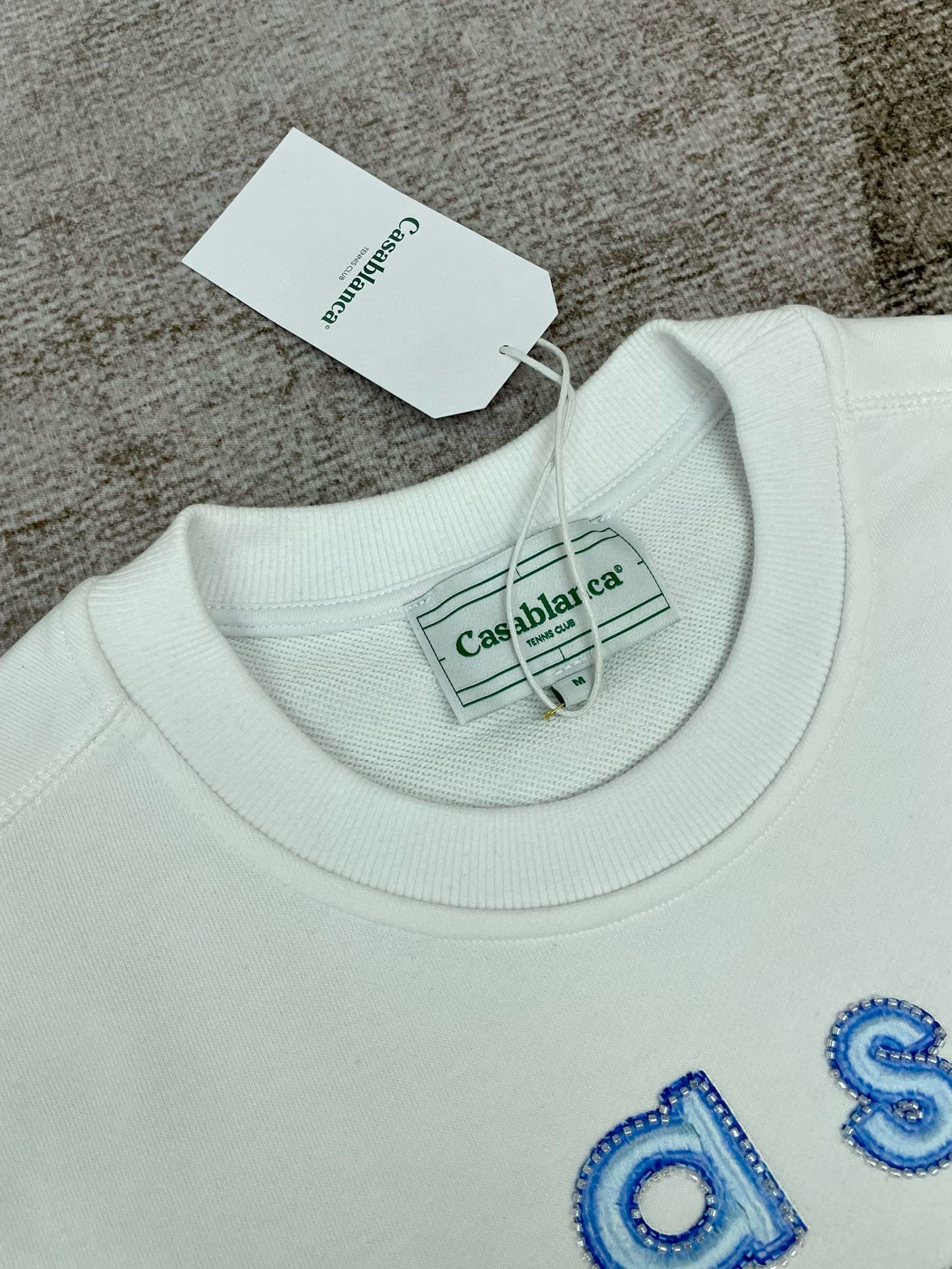Schwarz-weißes Sweatshirt