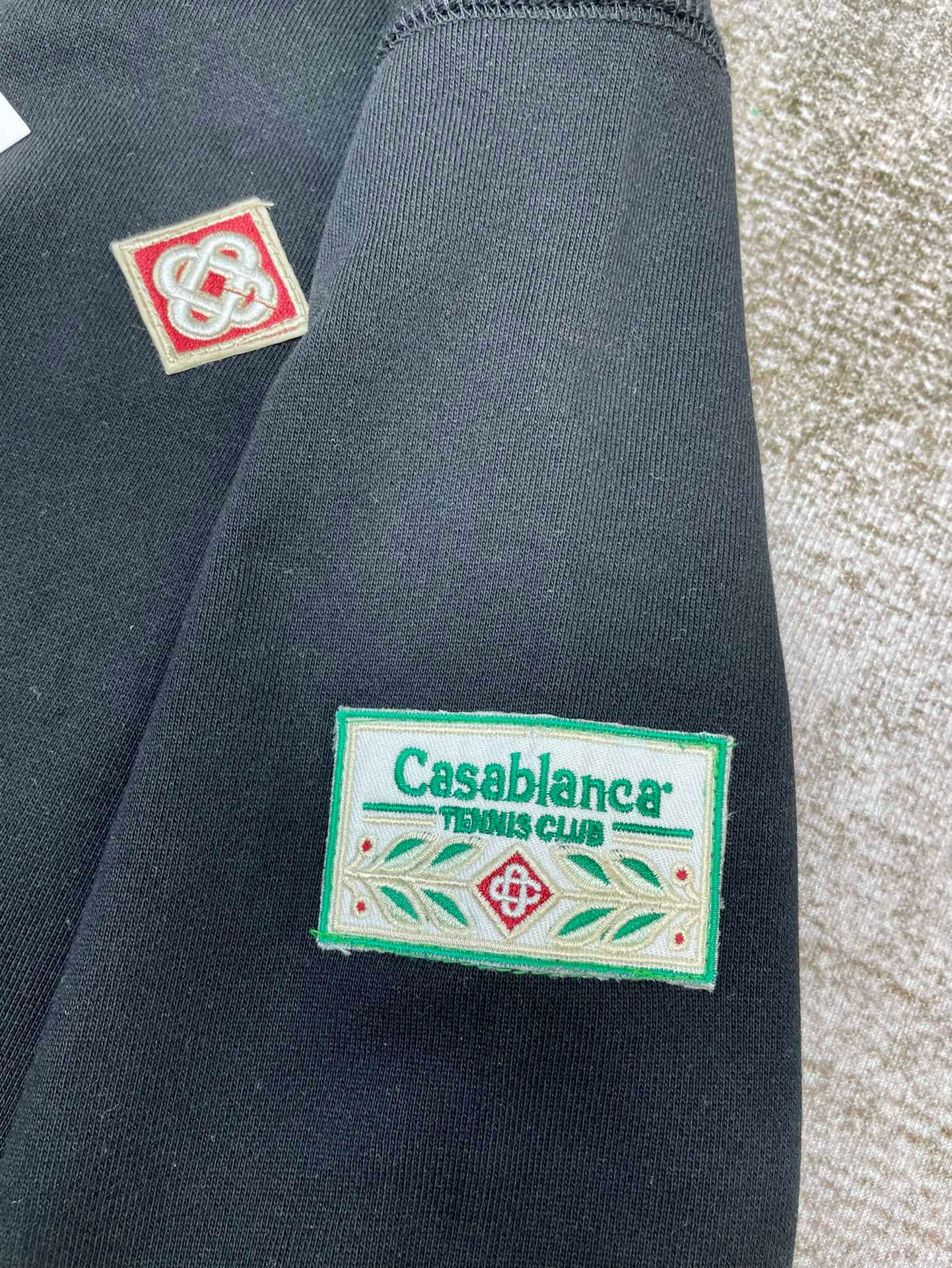 هودي أخضر وأسود