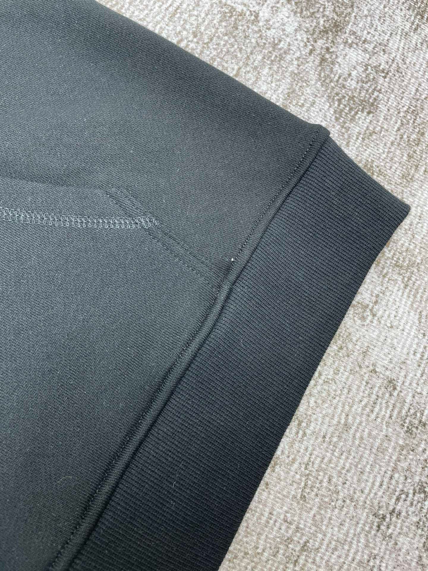 Weiß Schwarz Hoodie - Größe M