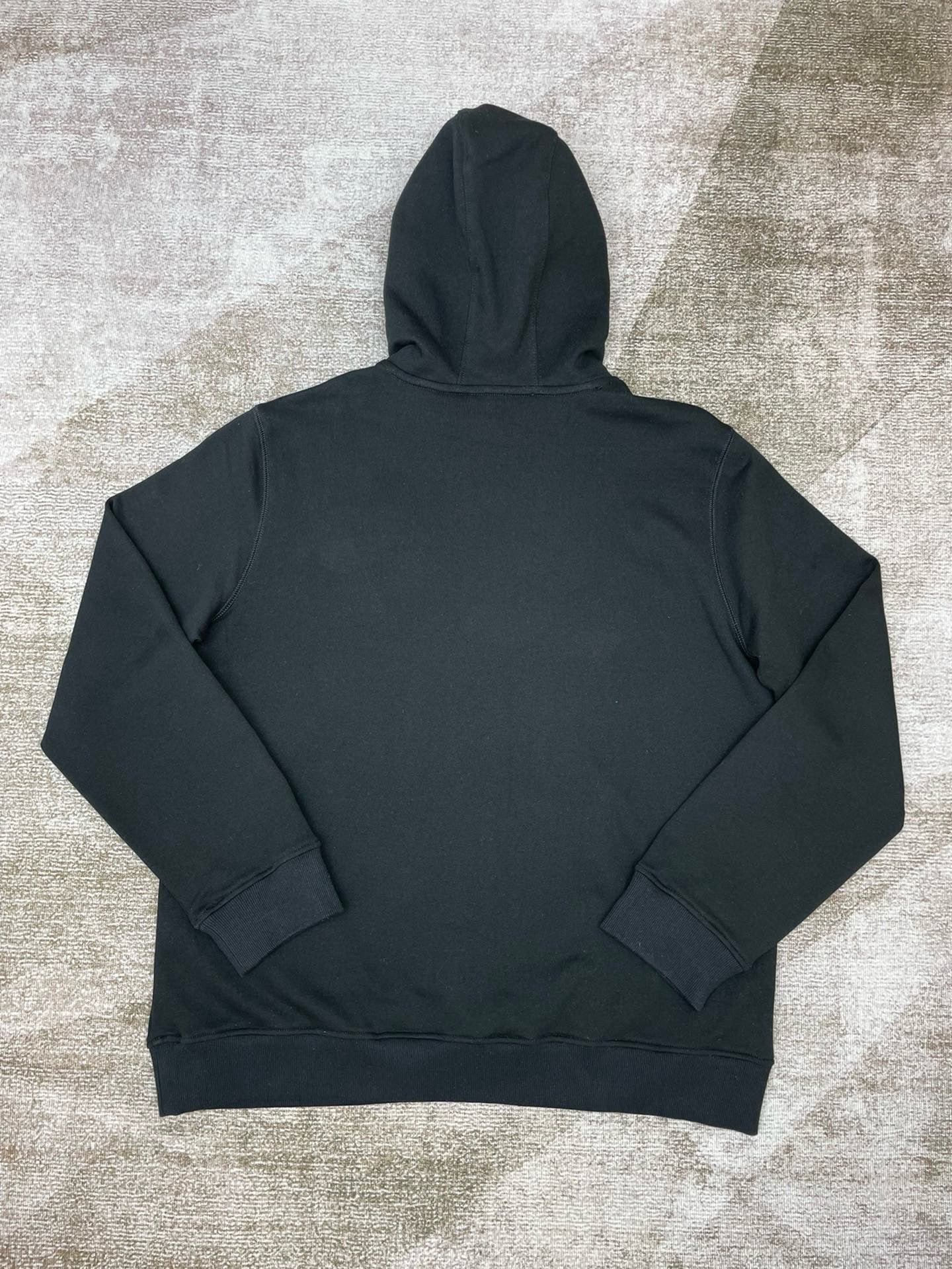 Weiß Schwarz Hoodie - Größe M