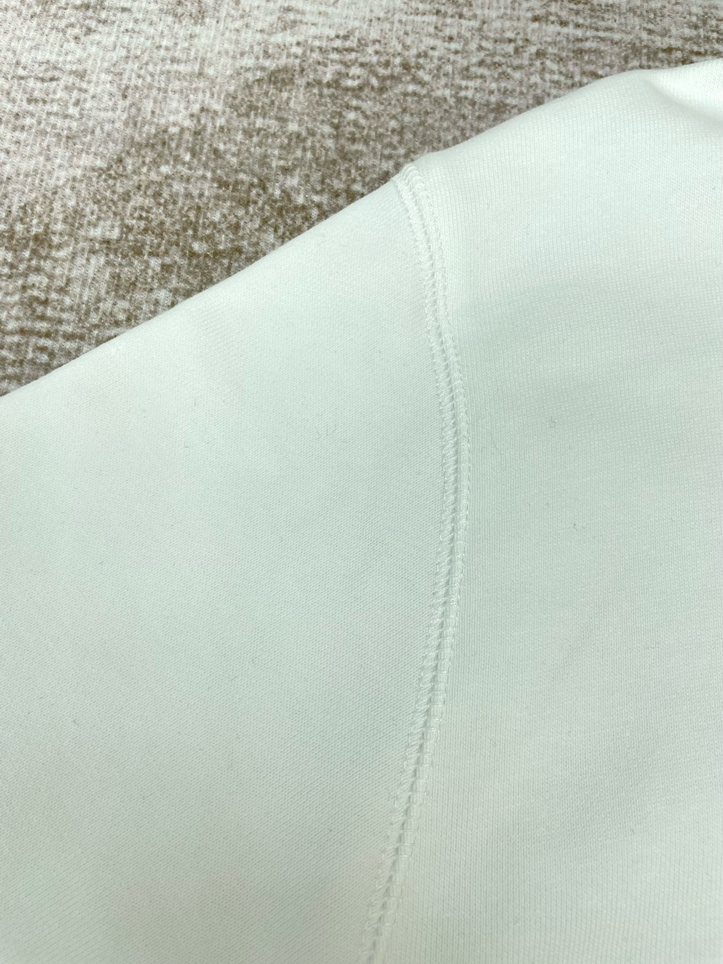 Weiß Schwarz Hoodie - Größe M