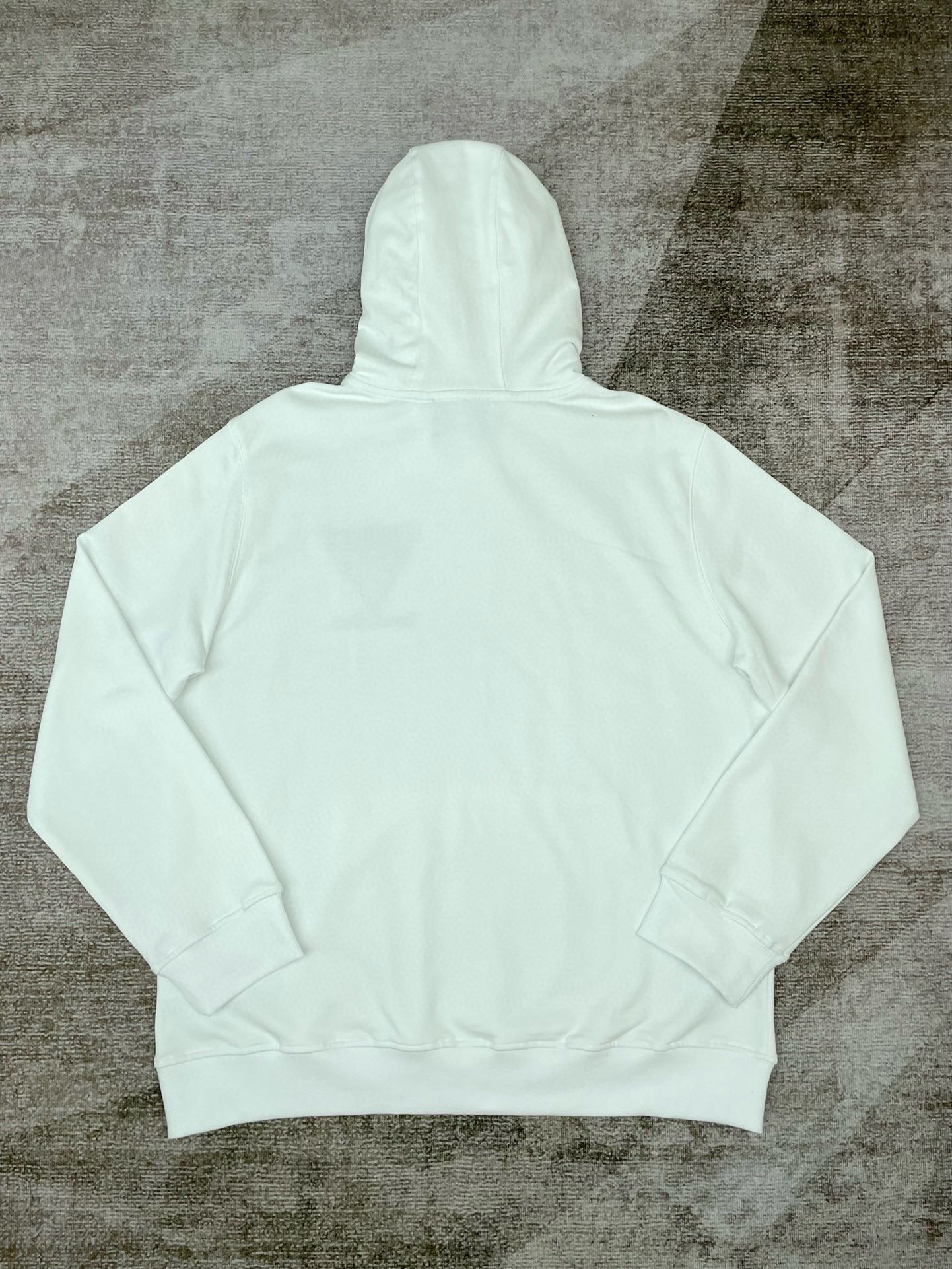 Weiß Schwarz Hoodie - Größe M