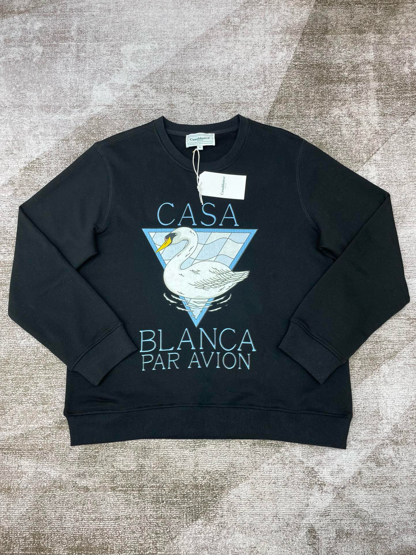 Schwarzes Sweatshirt