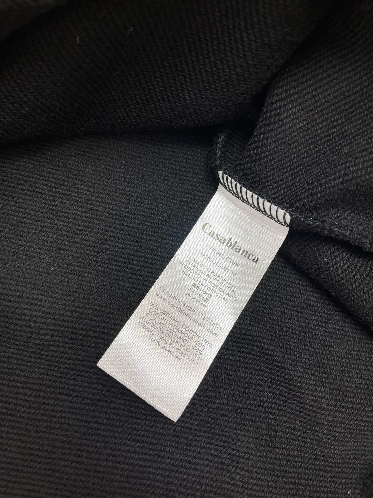 Schwarzes Sweatshirt