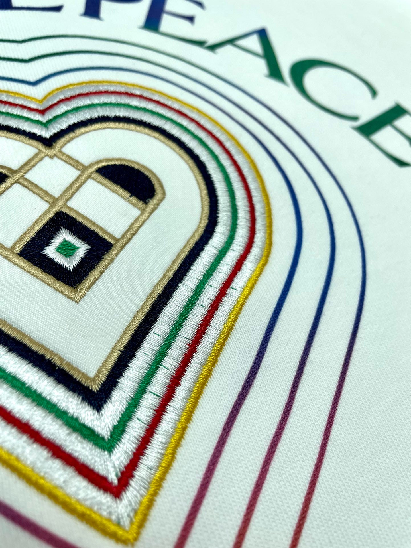 Blau-weißes Sweatshirt