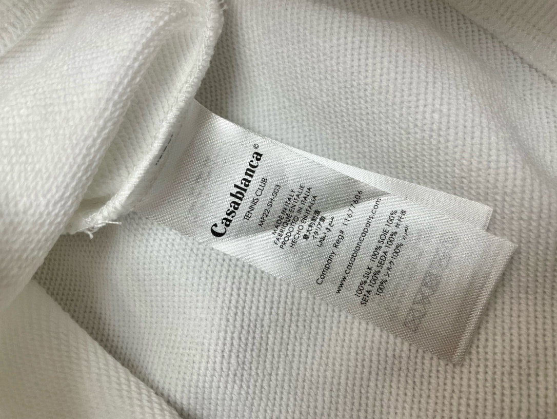Graues und weißes Sweatshirt