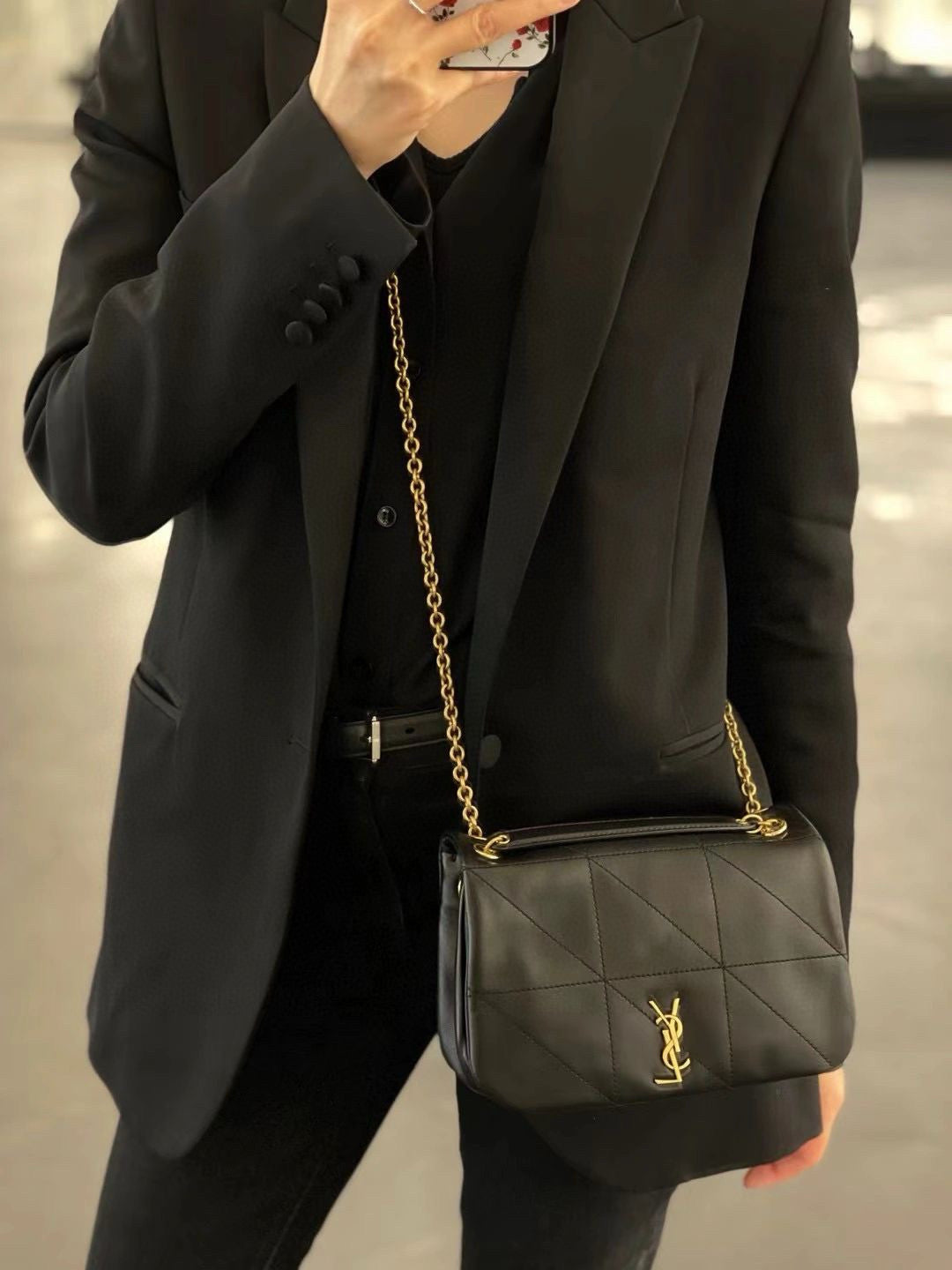 Schwarze Tasche