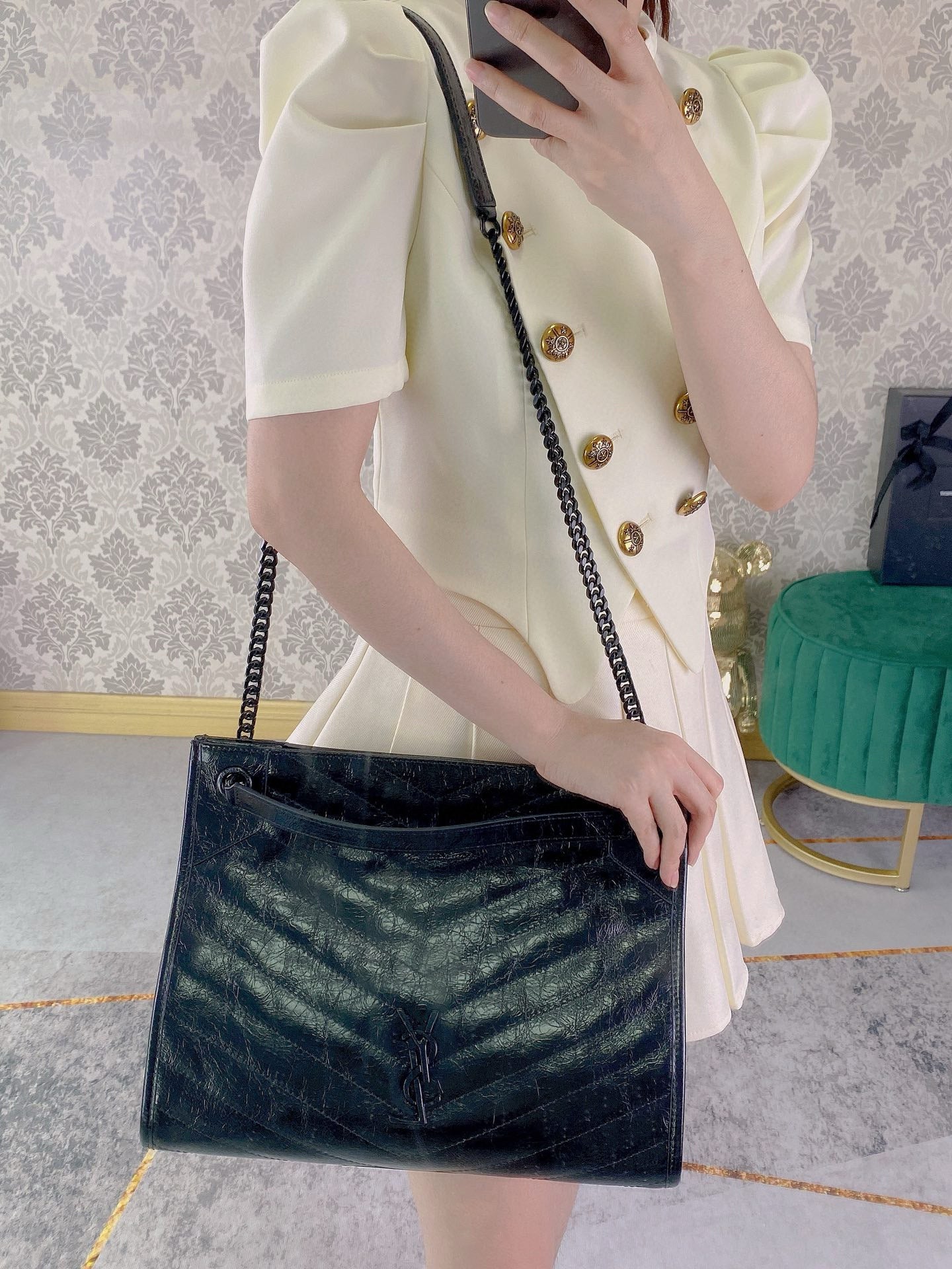Schwarze Tasche