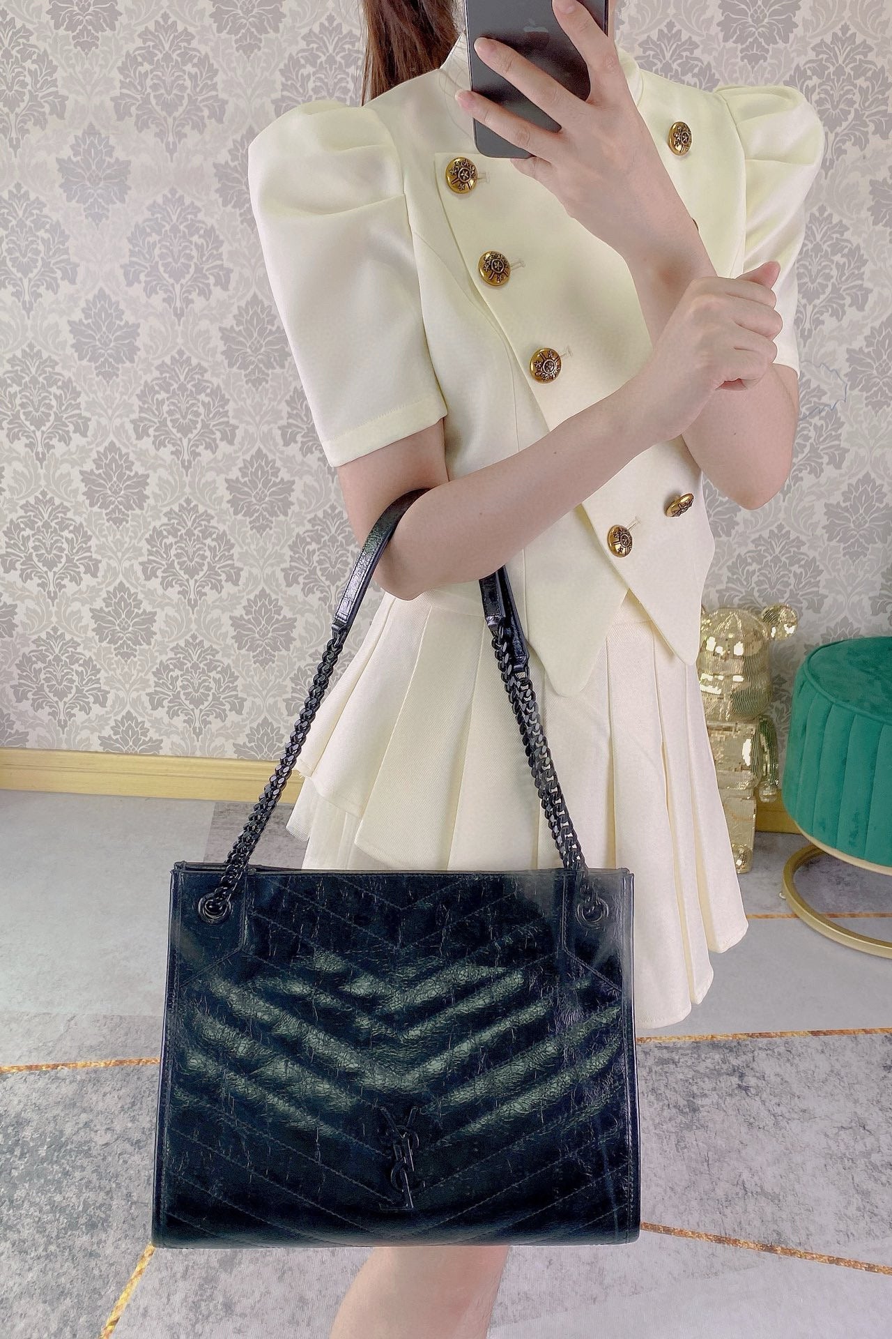 Schwarze Tasche
