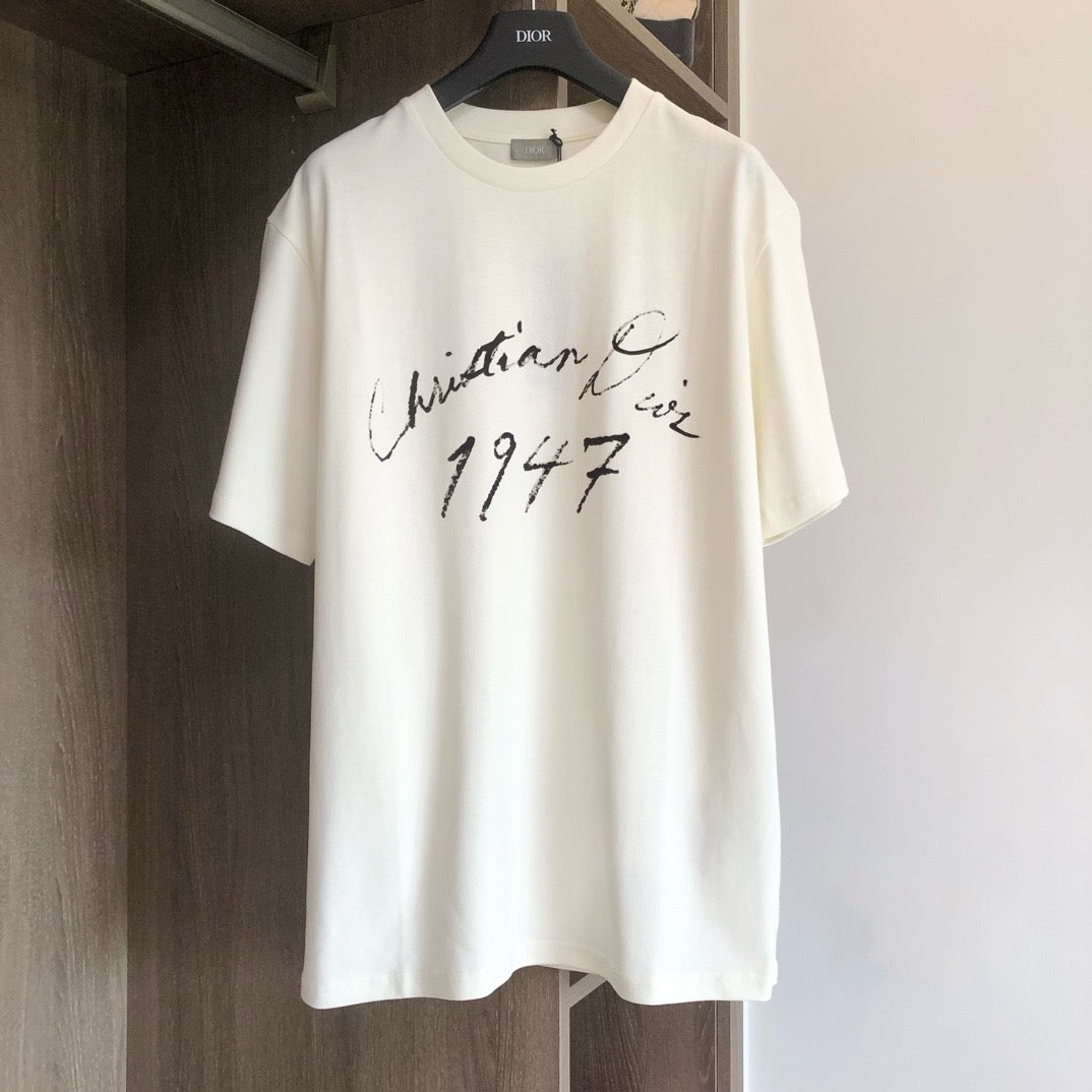 White and Green T-shirt - FashionHype.xyz
