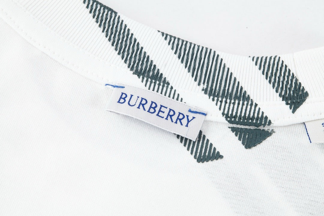 Black,White and Green T-shirt