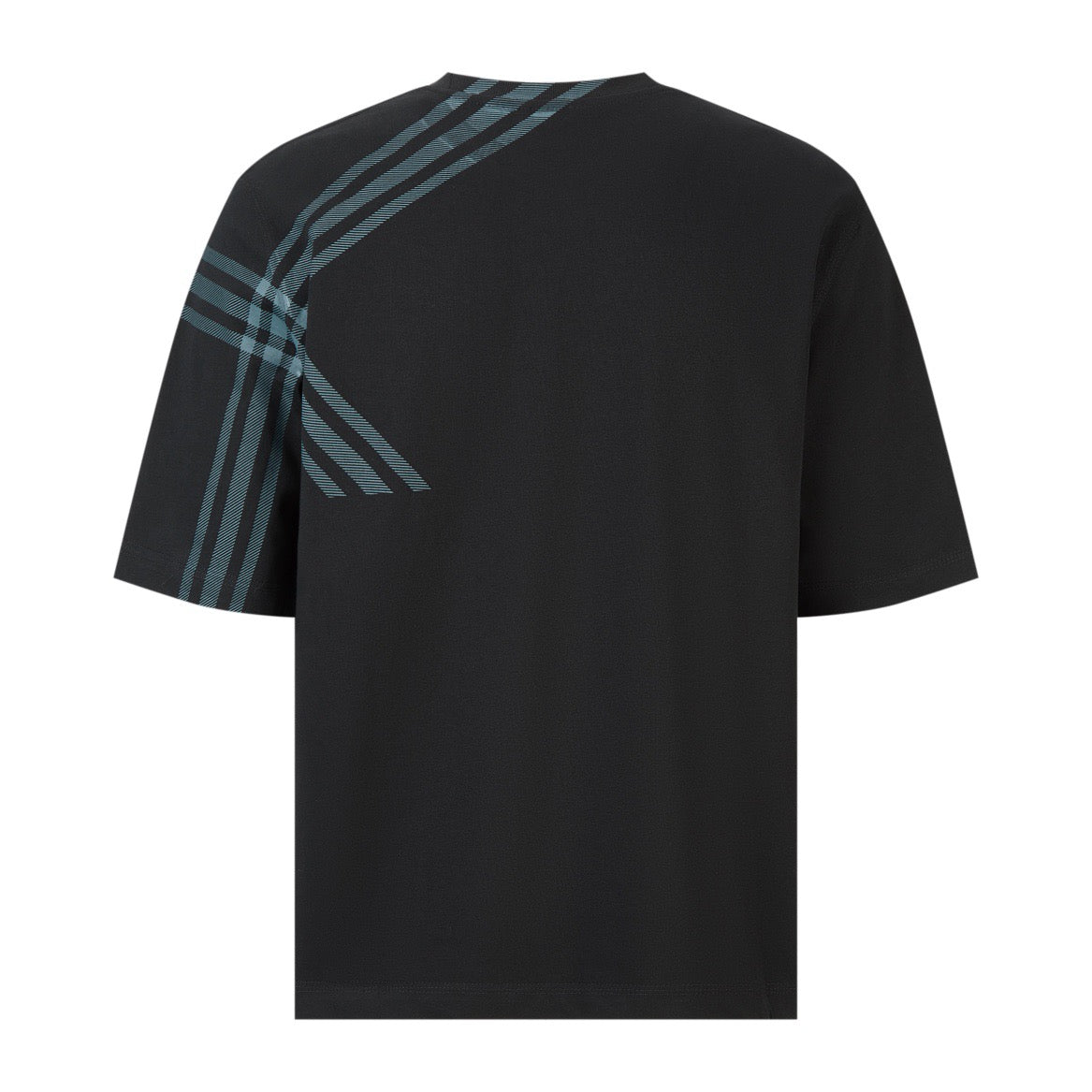 Black,White and Green T-shirt - FashionHype.xyz